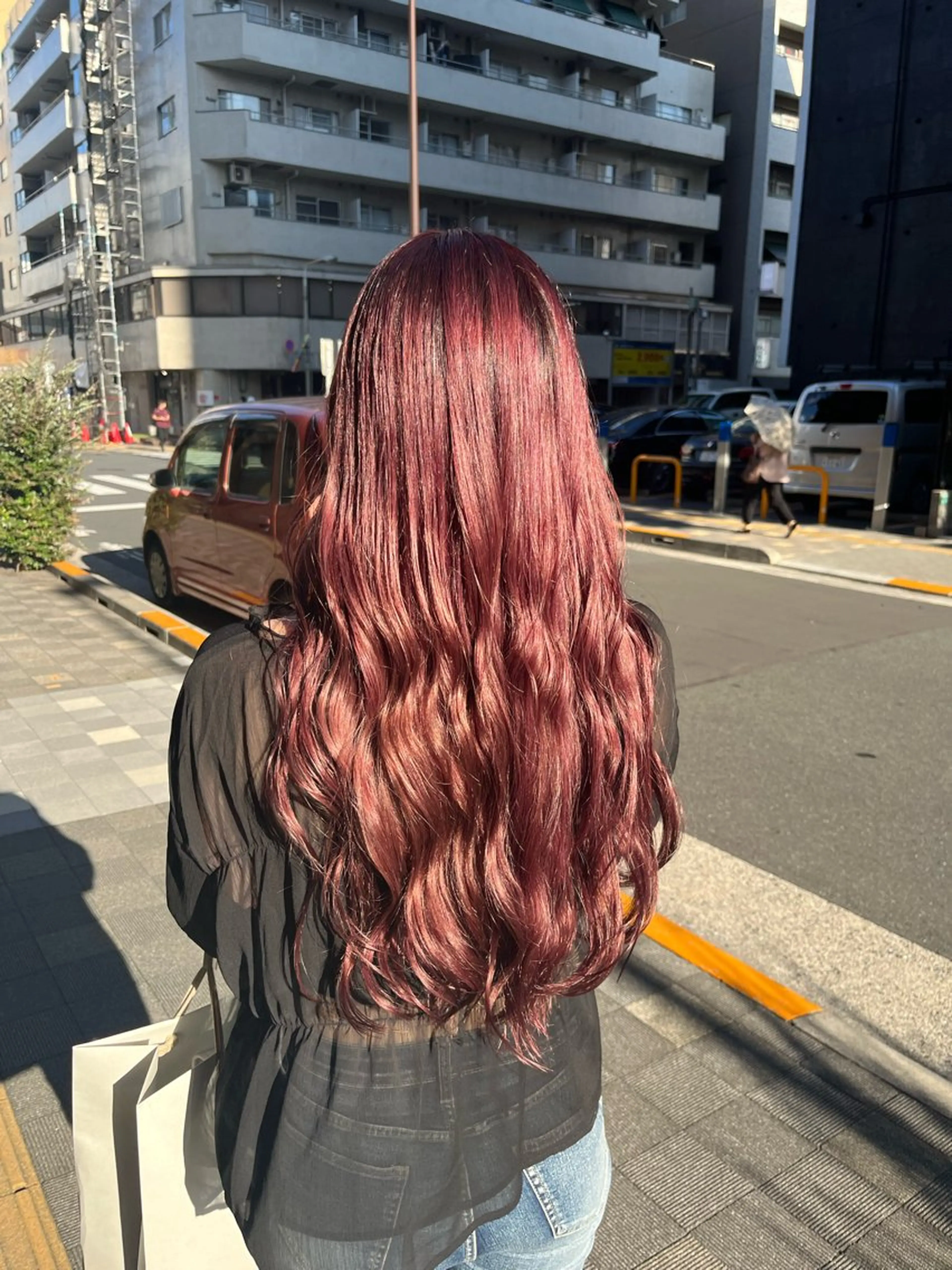 カット+ブリーチ1回+カラー+超音波トリートメントの写真