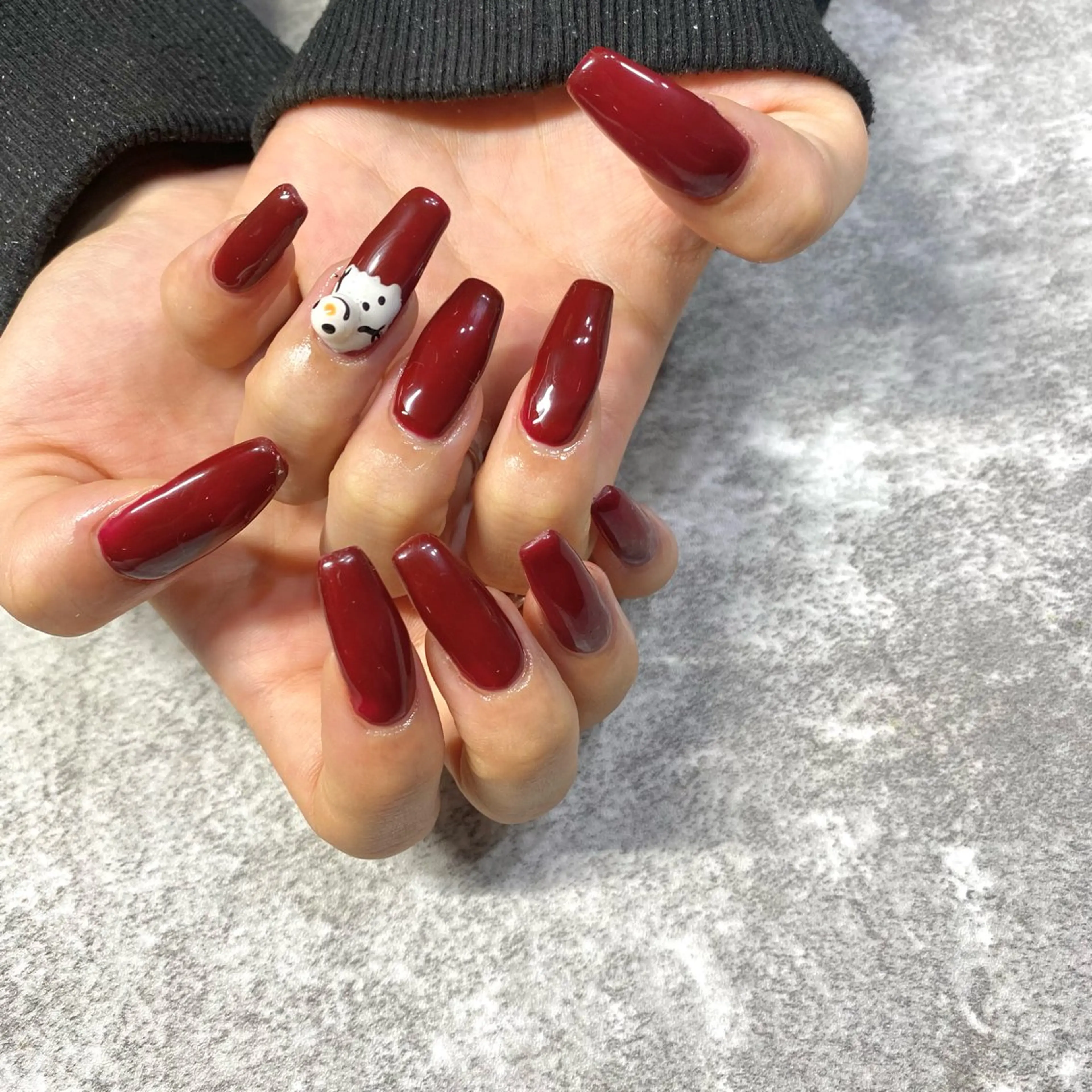 ネイル ボルドー ハンドネイル ★Rinail... .のネイルデザイン