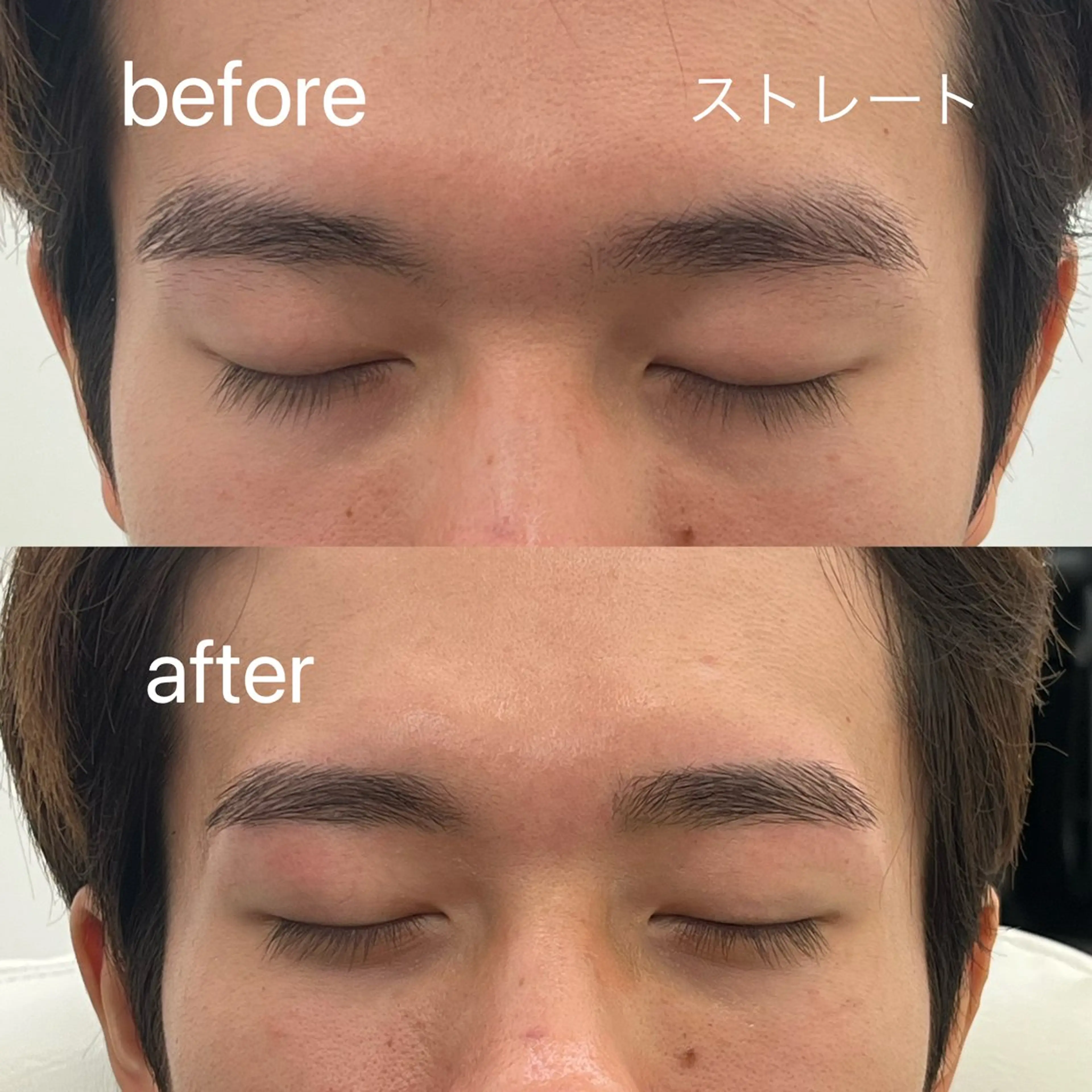 アイブロウ メンズアイブロウ 竹内 ひよりのマツエク・マツパデザイン