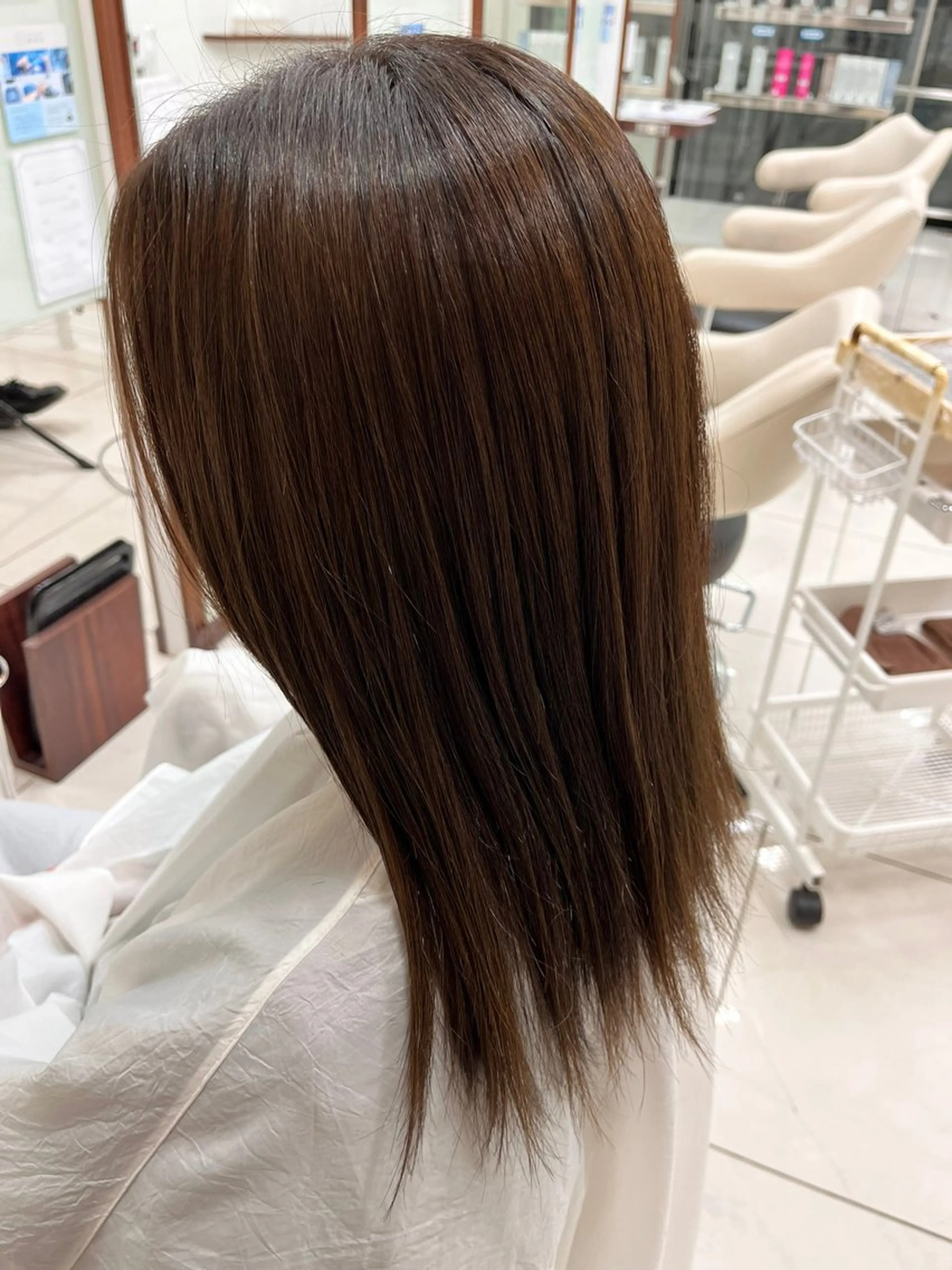 セミロング カラー 💠 安部朋也💠のヘアスタイル