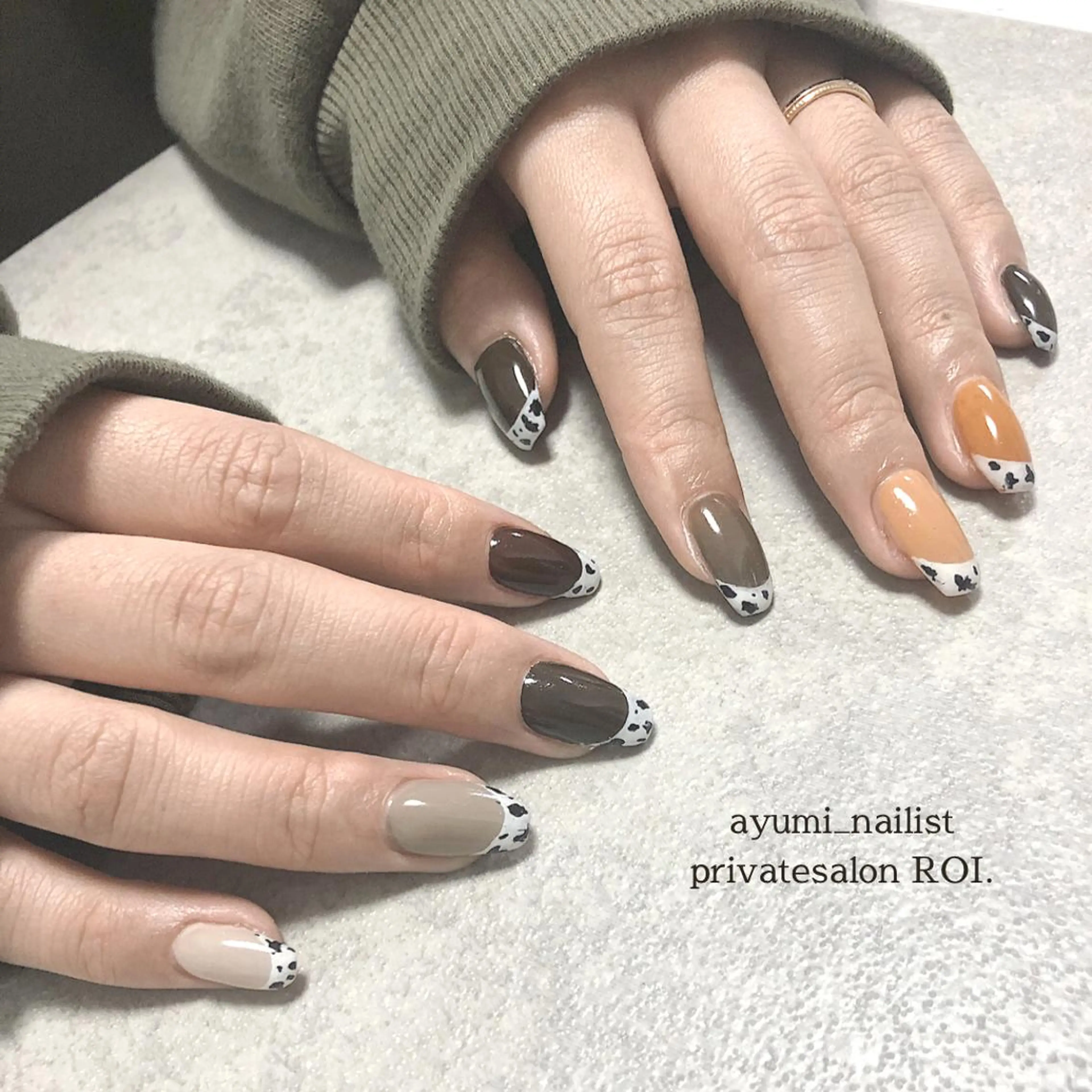 ネイル ハンドネイル ROI. Ayumi.のネイルデザイン