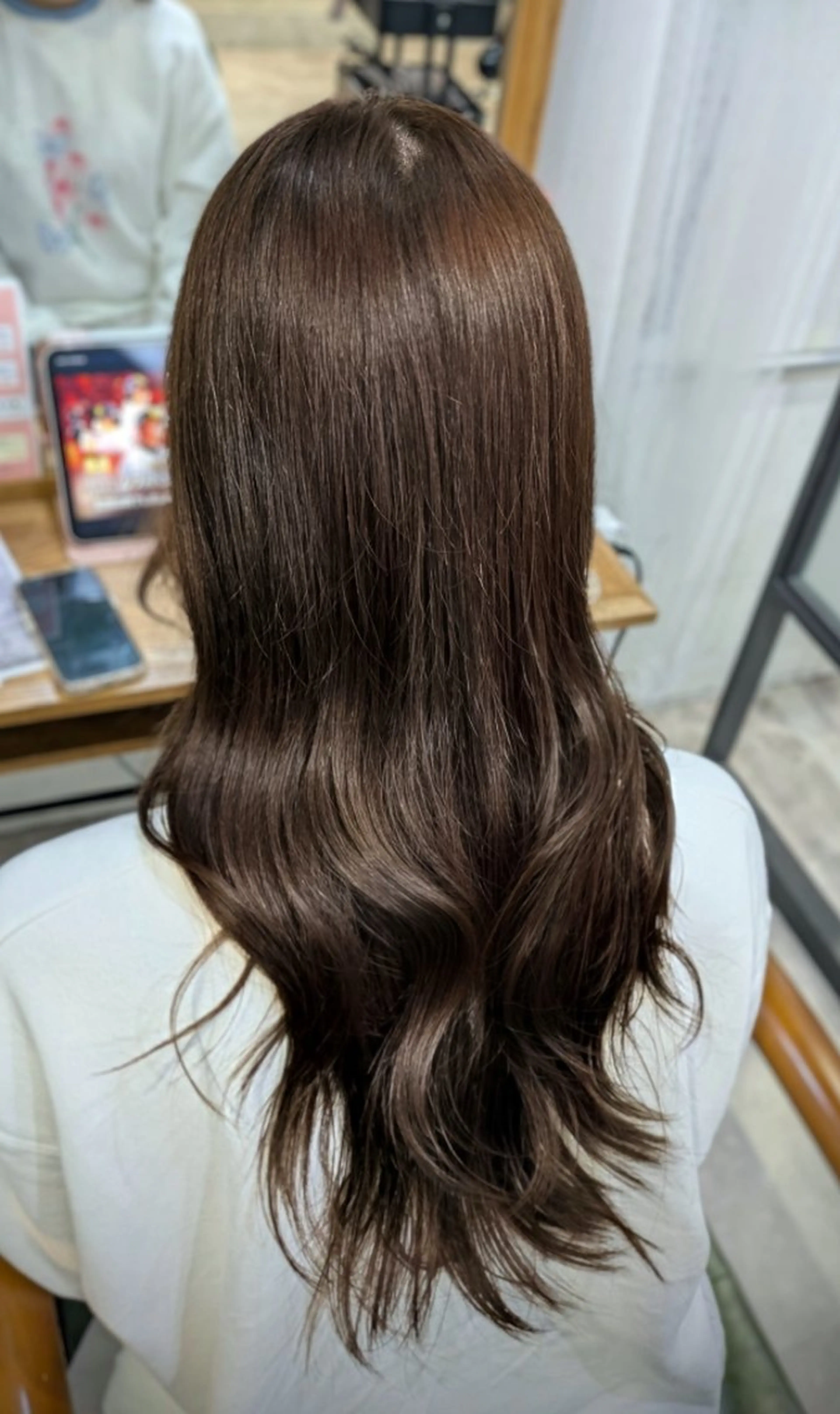カラー ロング ブラウンカラー LOARK博多  Kiharaのヘアスタイル