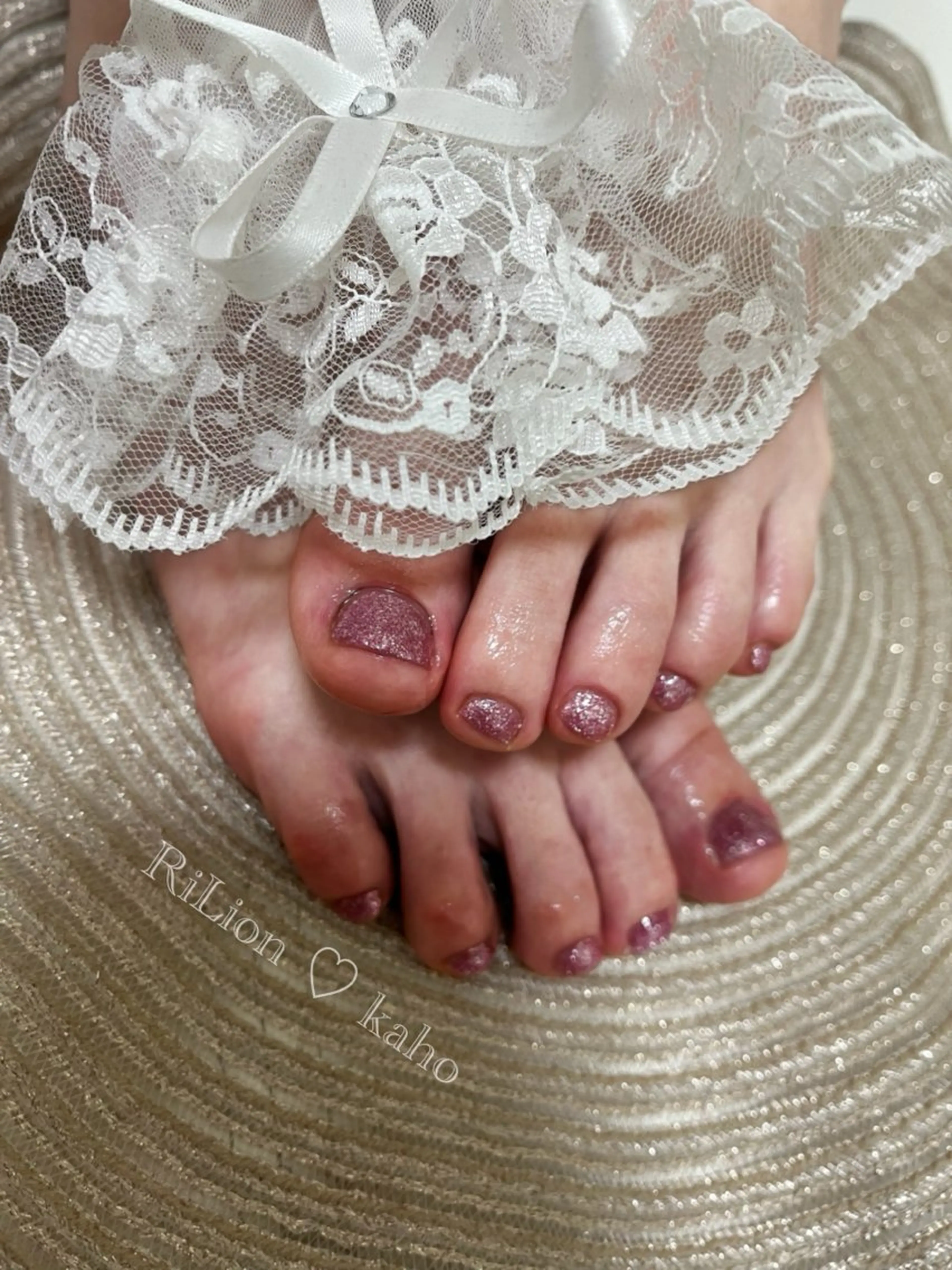 ネイル フットネイル Nail Salon RiLion所属・果穂🎀 RiLionのネイルデザイン