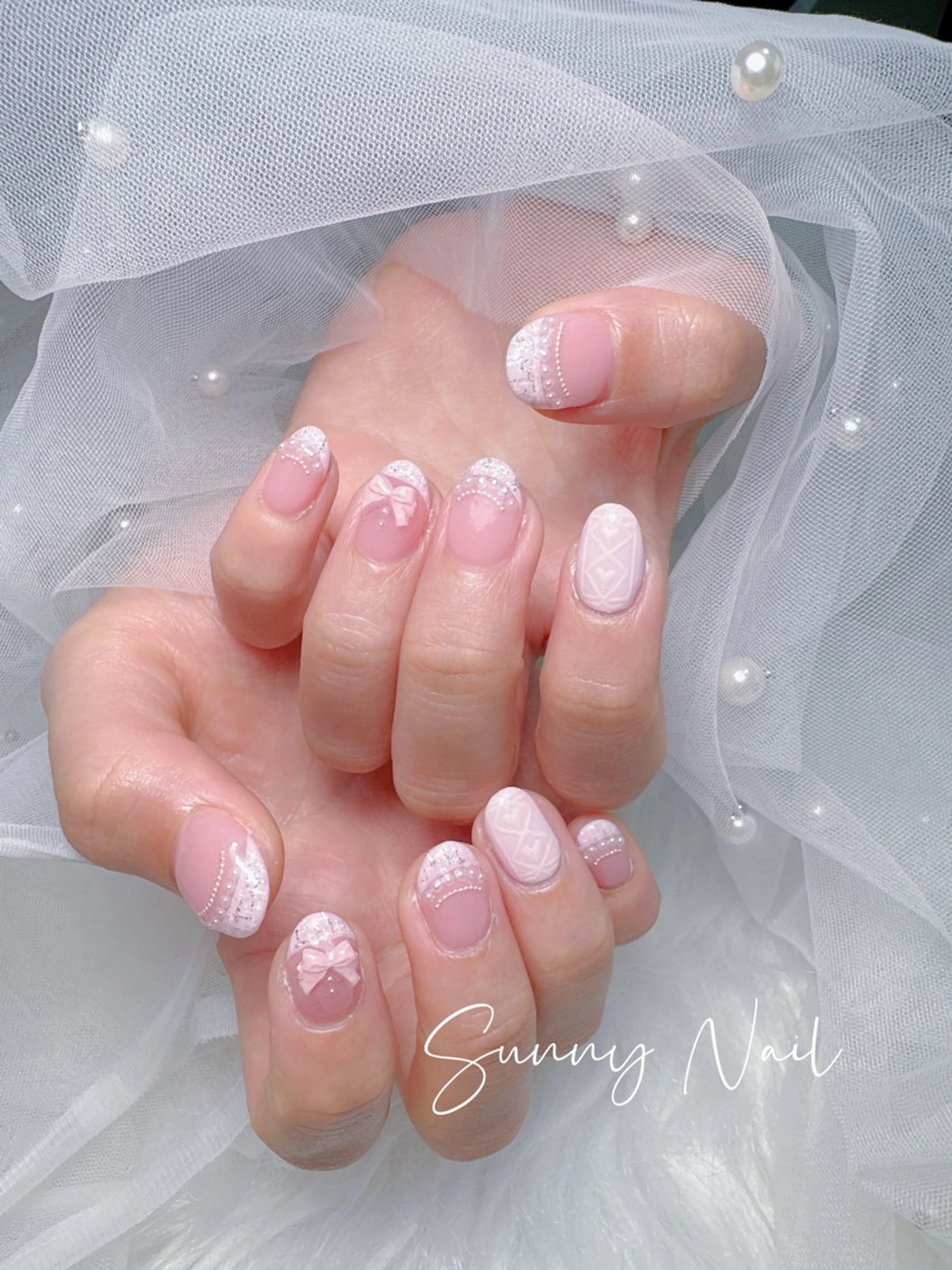 ネイル Sunnyサニー所属・桝井 春奈のネイルデザイン