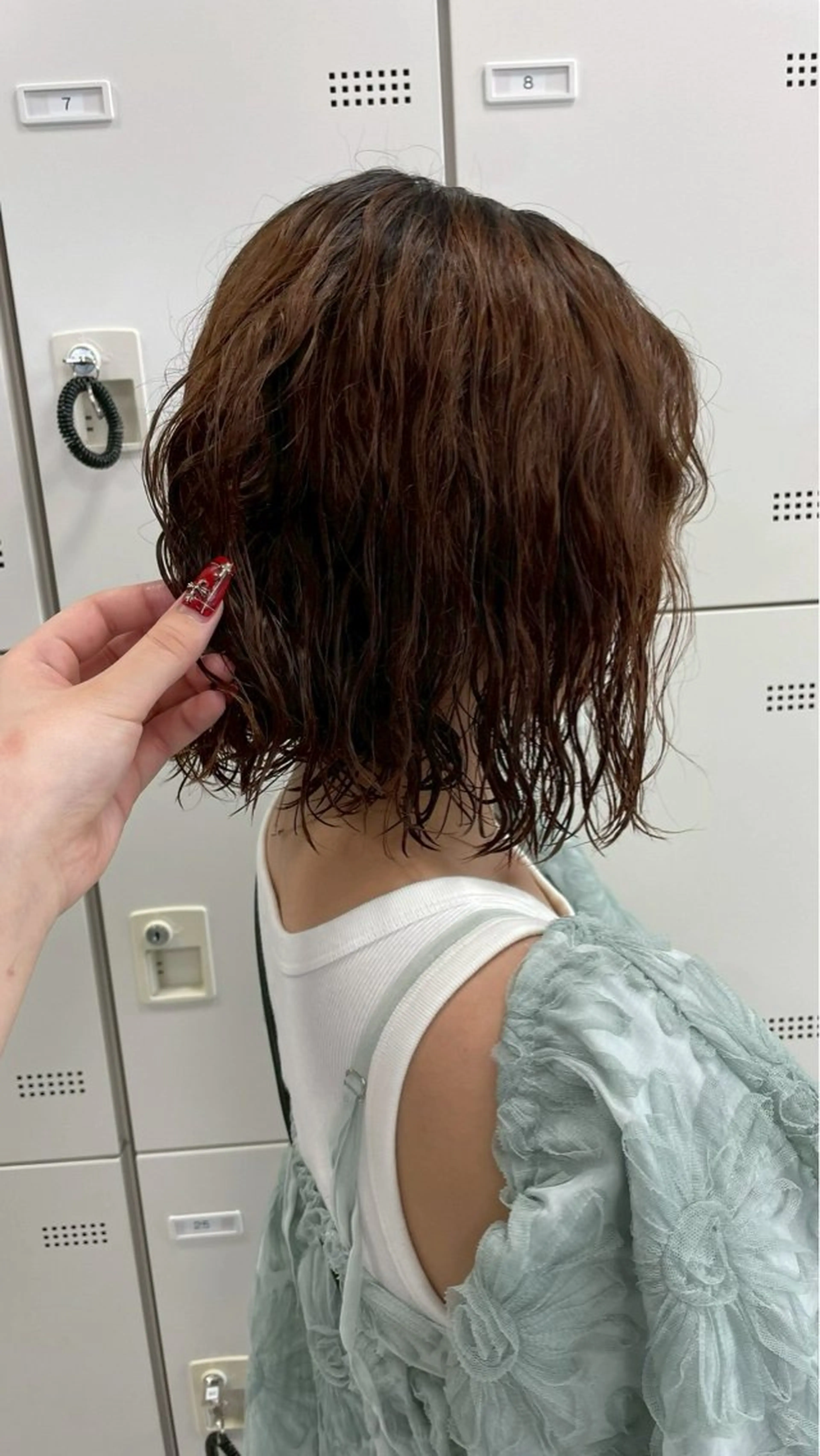 パーマ カット パーマ トリートメント 🌛ハイトーン/ パーマ/MANA🩶のヘアスタイル