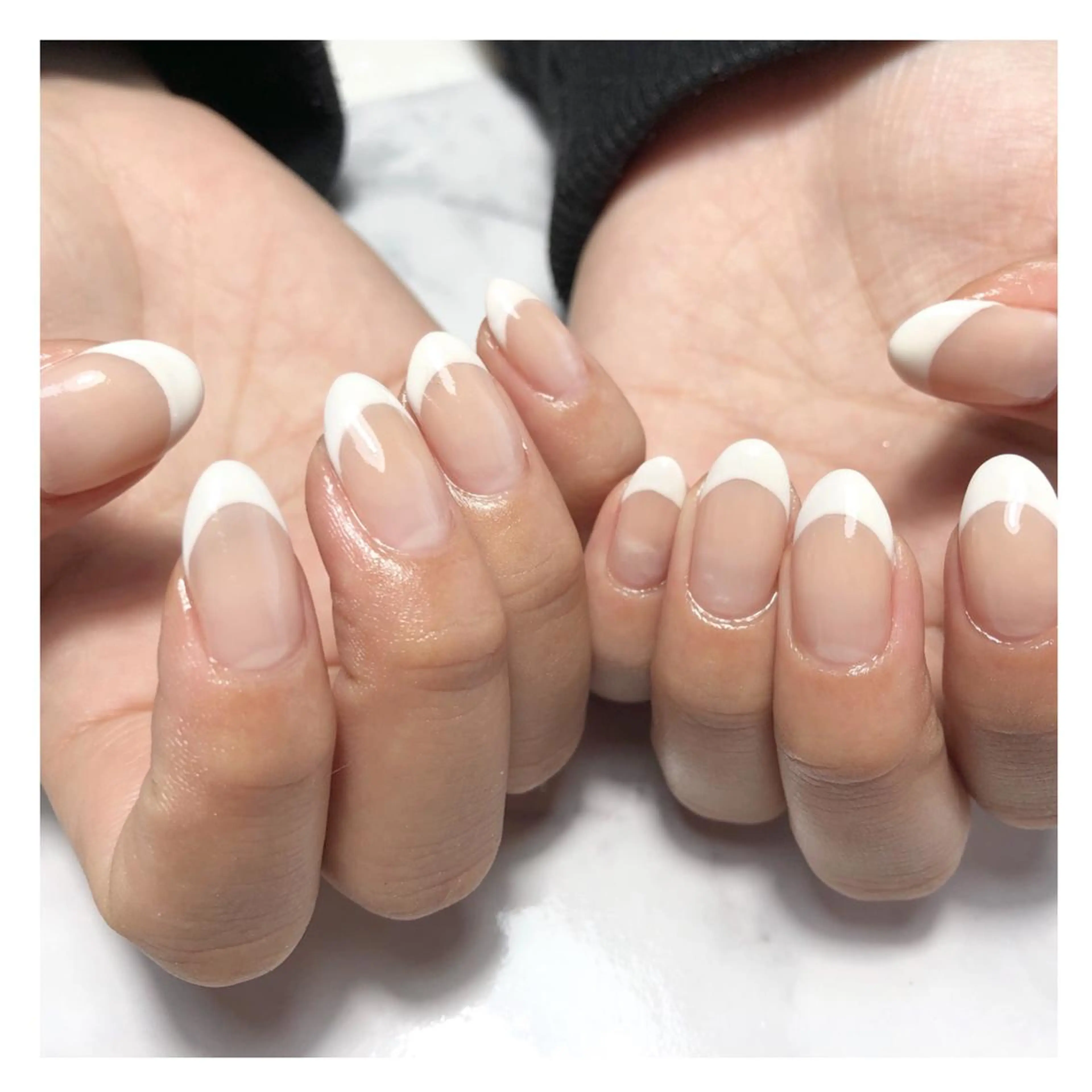 フレンチネイルの写真