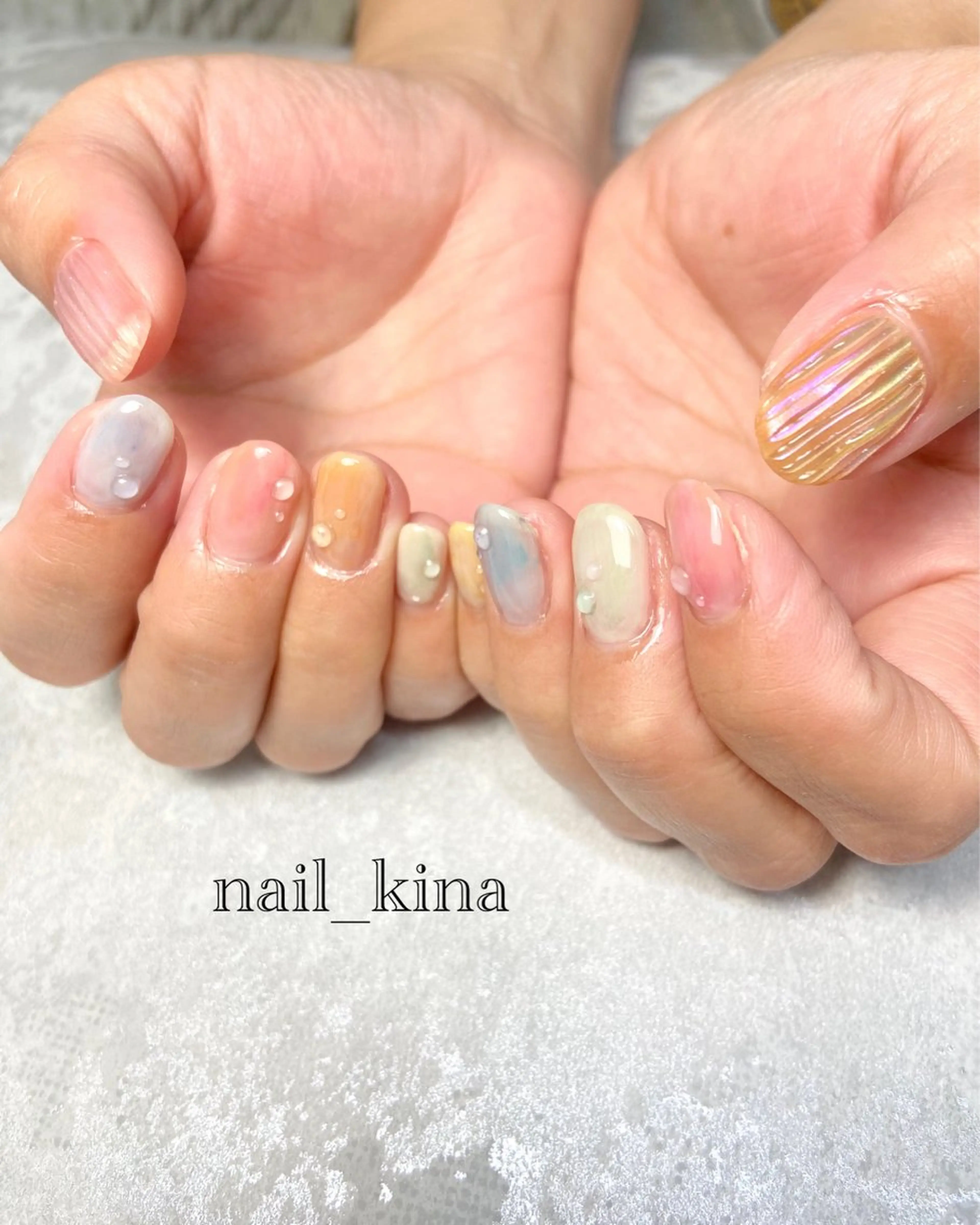 ネイル ハンドネイル nail_ kinaのネイルデザイン