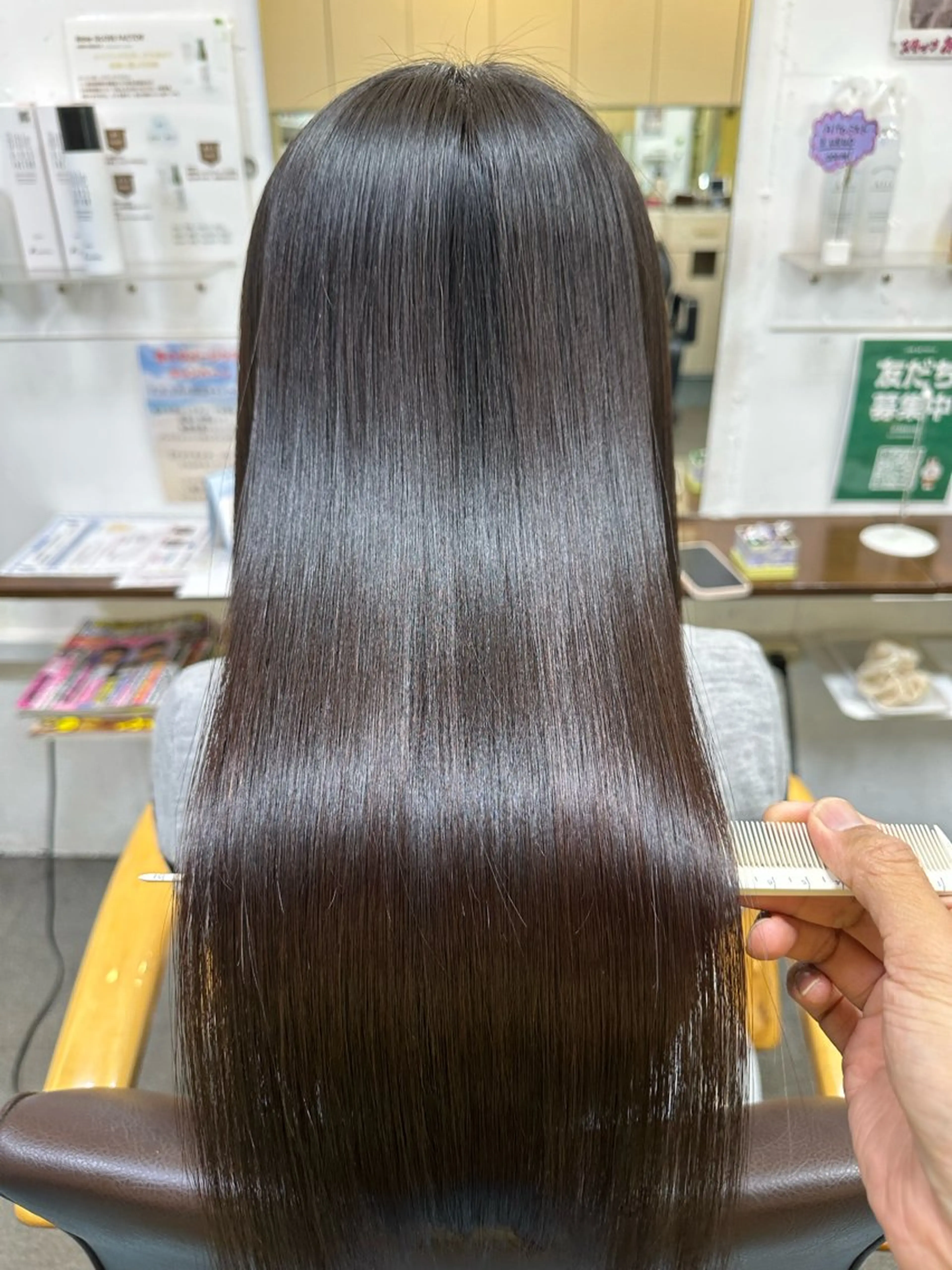 ロング 髪質改善 トリートメント カット ヘアカラー トリートメント 【髪質改善】に特化 オリーブオイルクラブのヘアスタイル