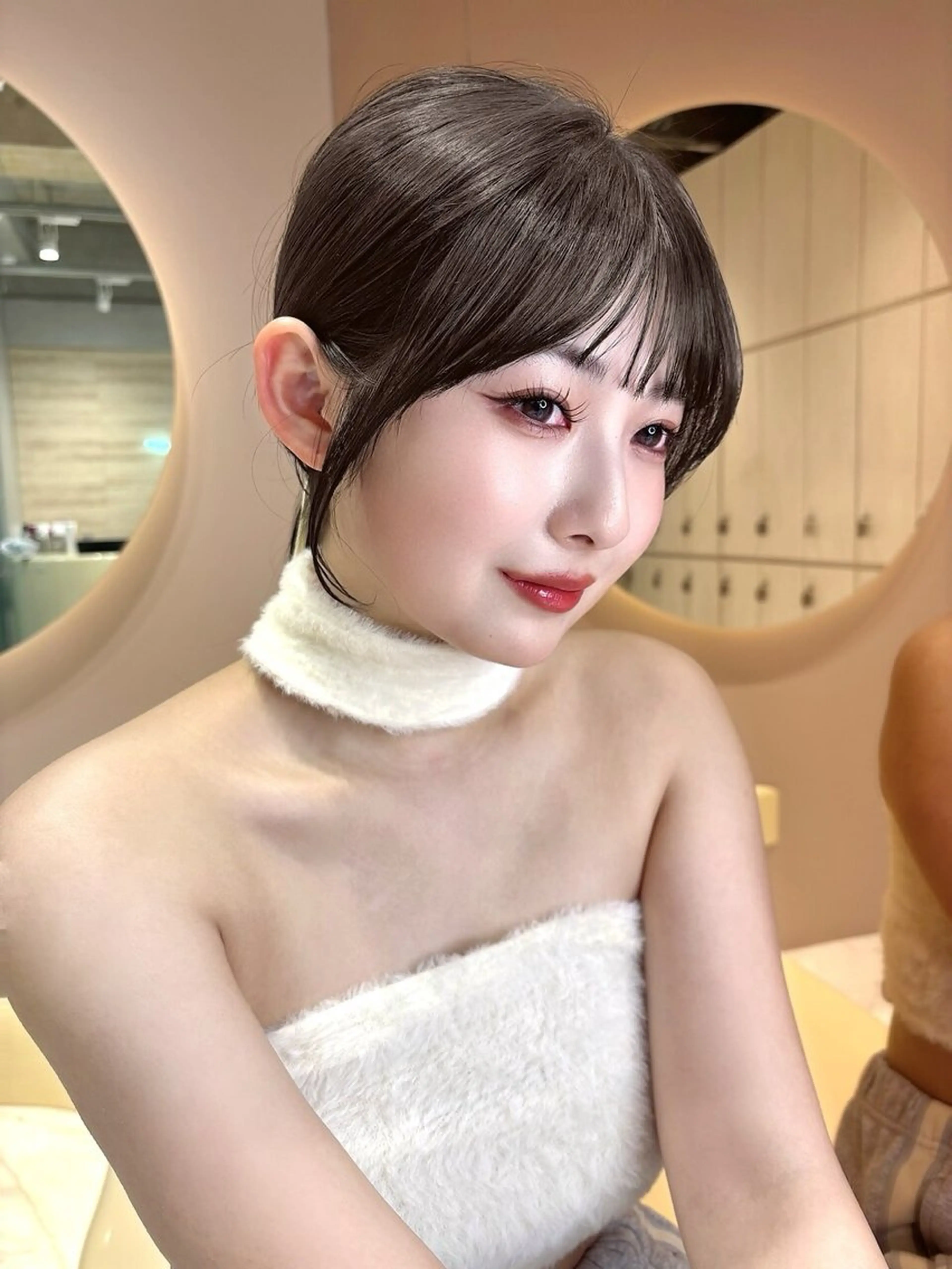 ロング カラー ブリーチ ダブルカラー ブリーチなしカラー カット ヘアカラー トリートメント 似合わせカットカラー 吉田こうすけのヘアスタイル