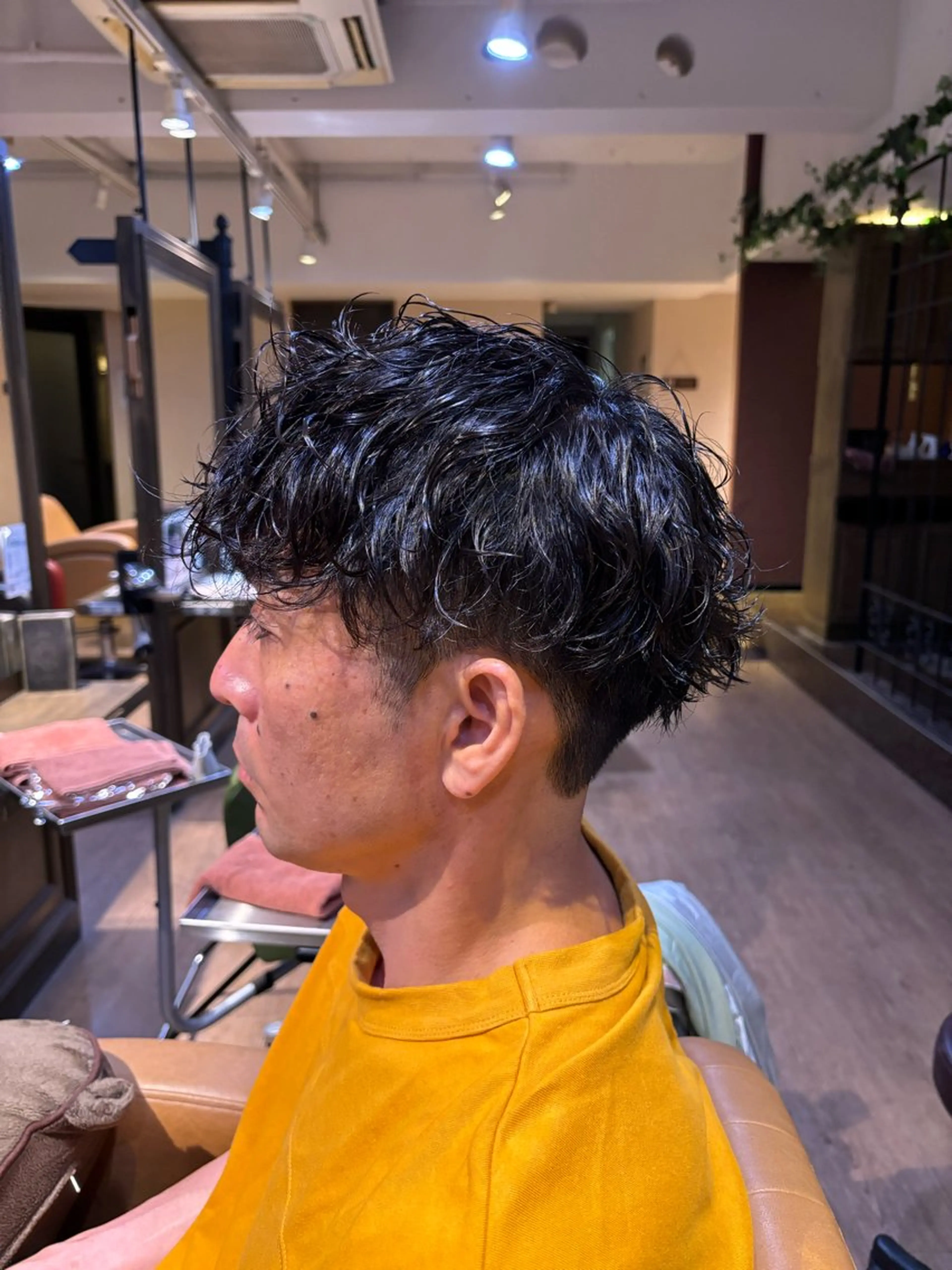 パーマ メンズ メンズパーマ 野村 朋生のヘアスタイル