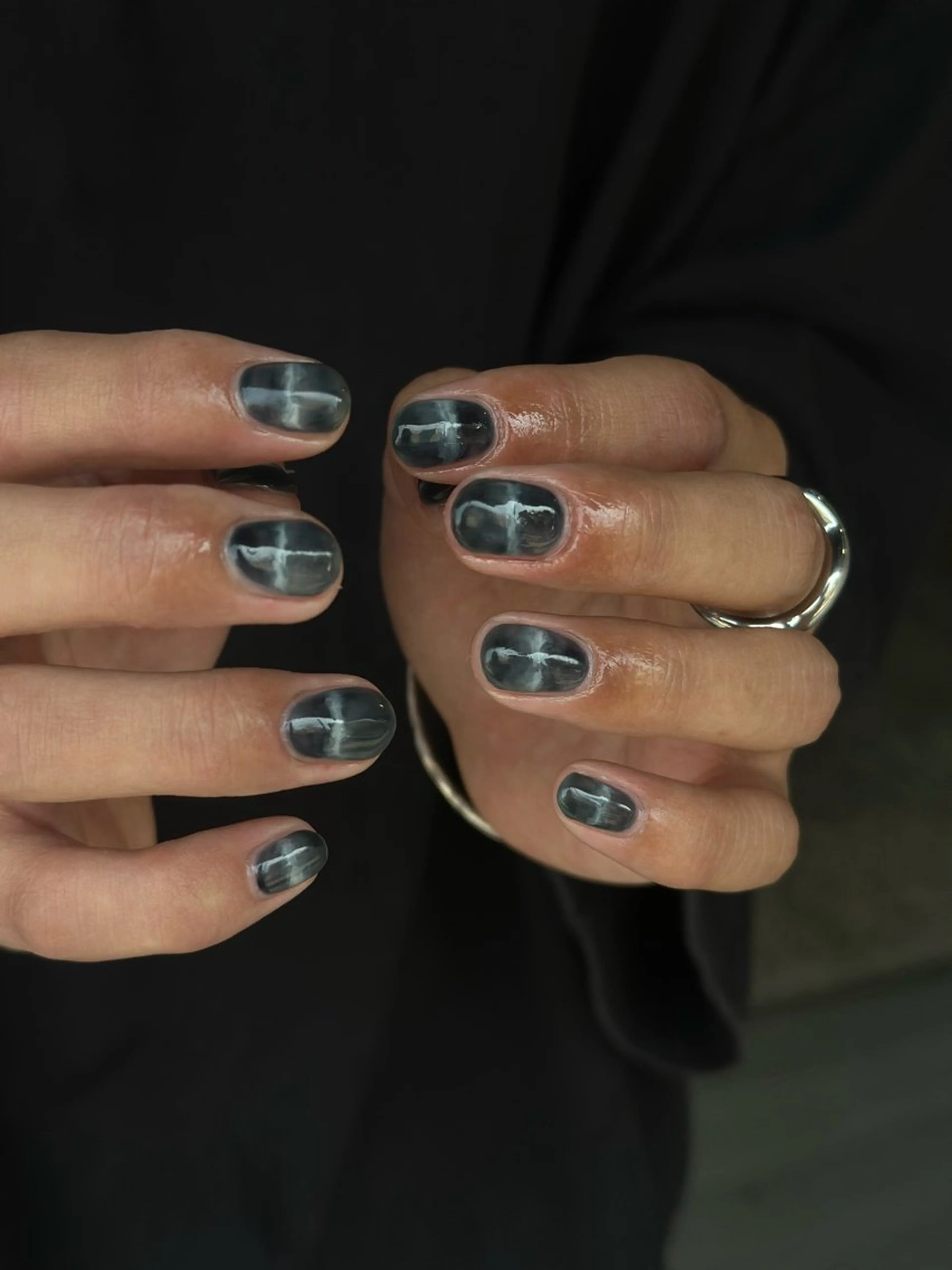 ネイル メンズネイル ニュアンスネイル ハンドネイル ryo.所属・yamaguchi ryoのネイルデザイン