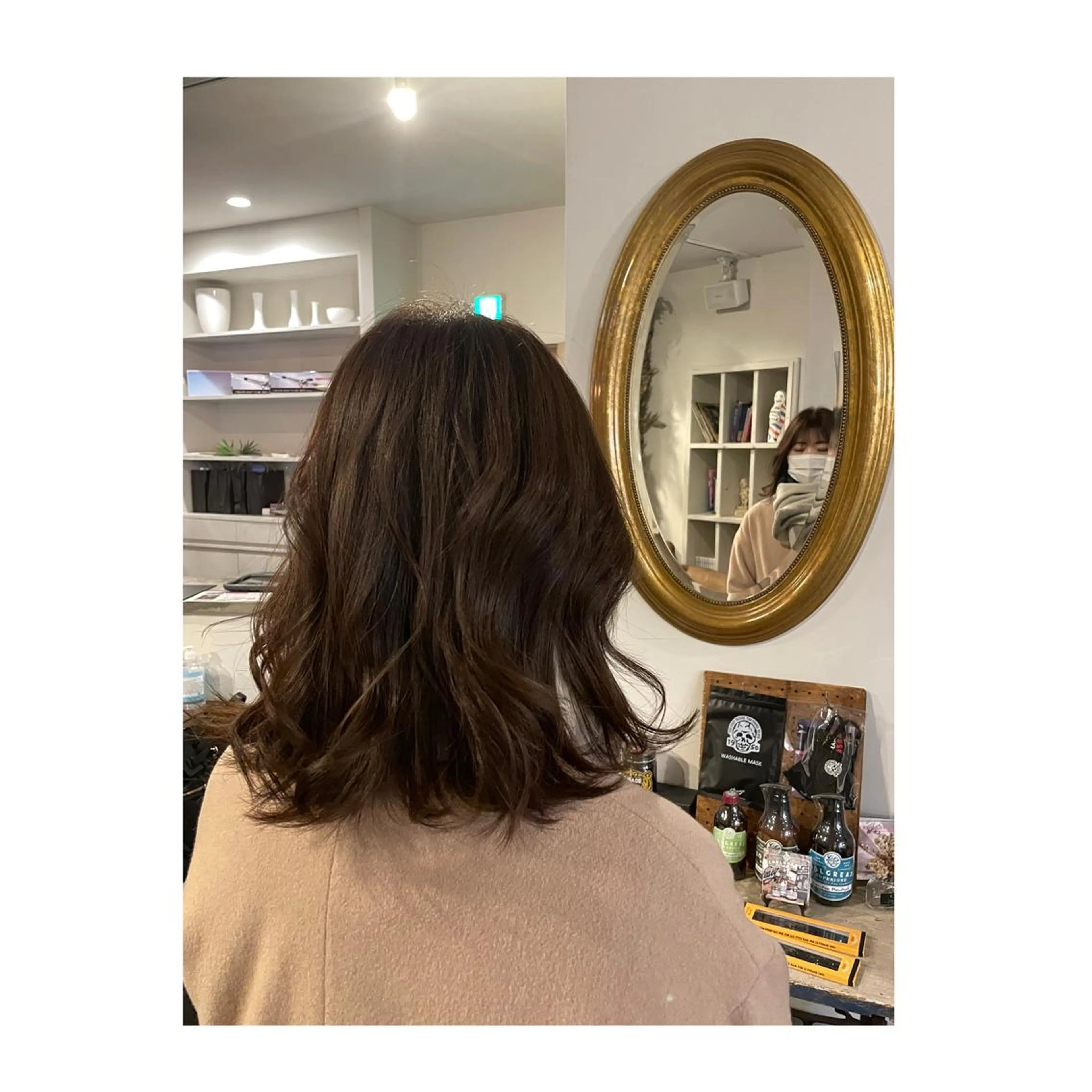 ミディアム カラー eight所属・丸山 甲斐のヘアスタイル