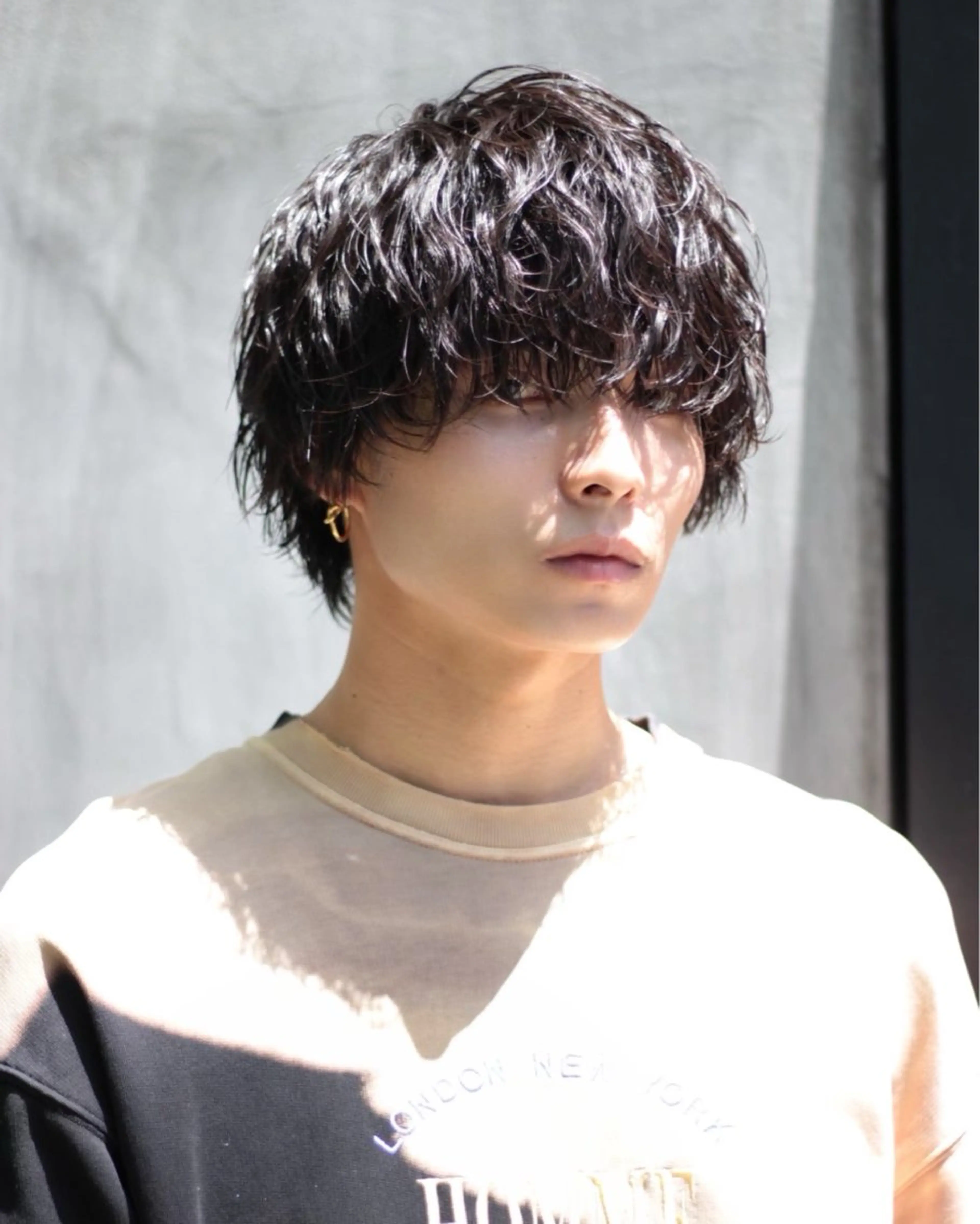 ショート パーマ メンズ 【メンズサロン】 BLUCK 横浜のヘアスタイル