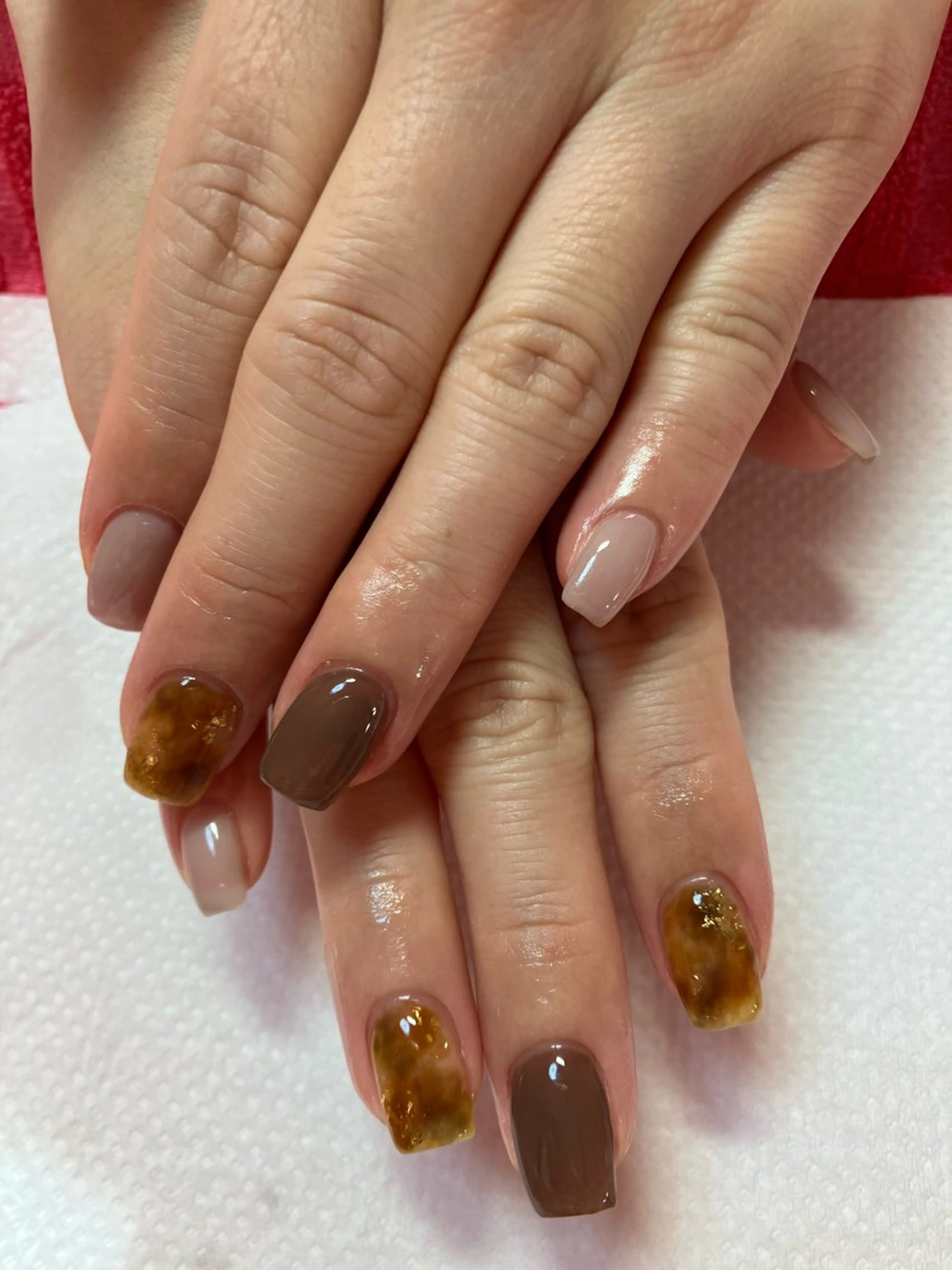 ネイル rukianail 新里のネイルデザイン