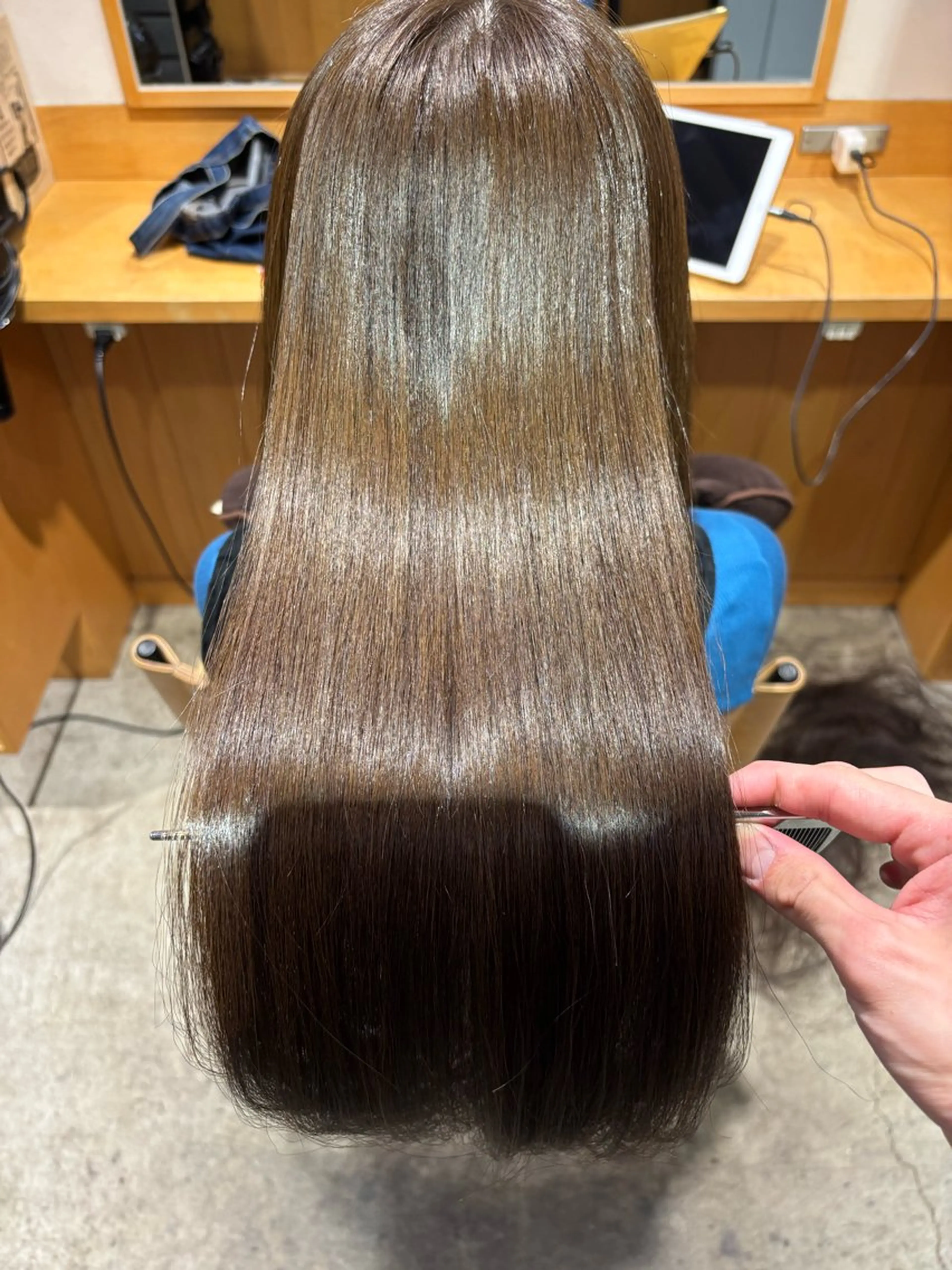 ロング カット ヘアカラー トリートメント 【Amphi Tokyo】宮原のヘアスタイル