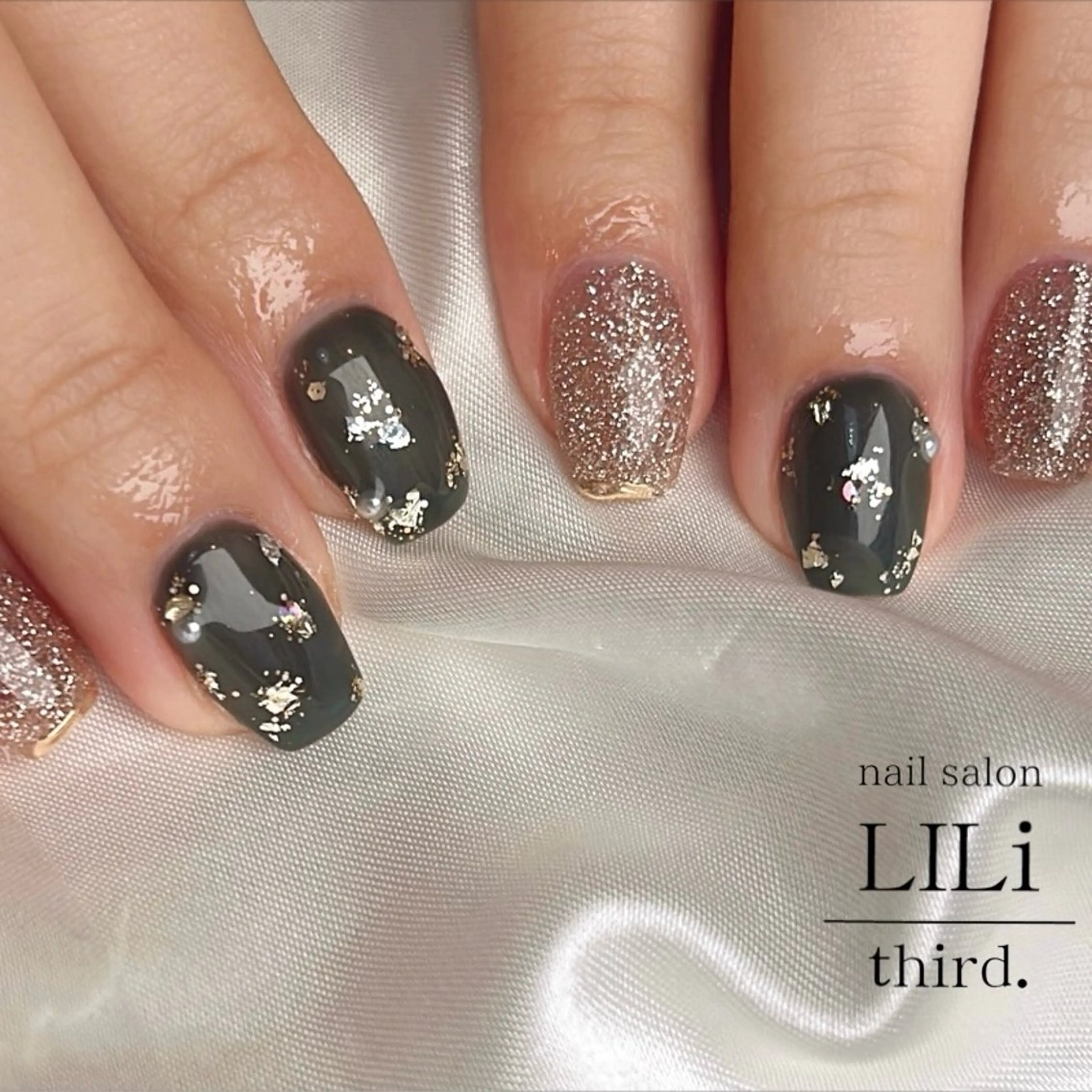 ネイル ハンドネイル nail salon LILi third.所属・Saya ᵕ̈*のネイルデザイン