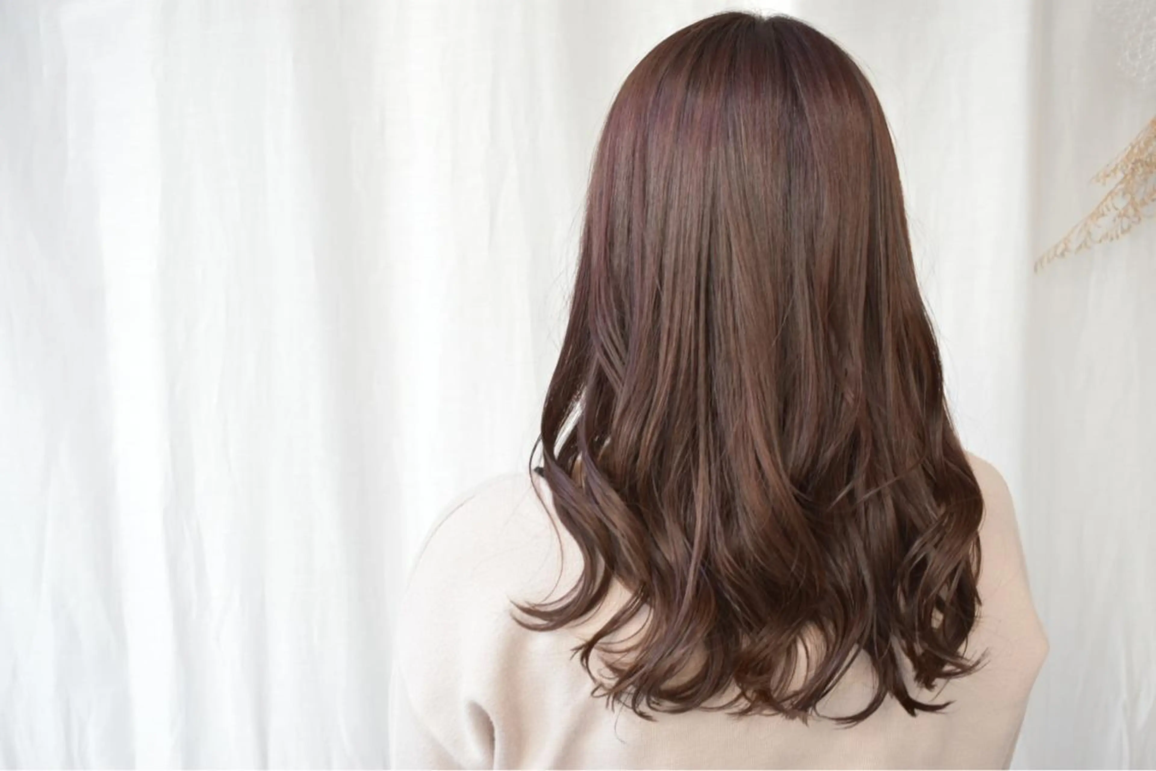 セミロング カラー カット ヘアカラー トリートメント タカハシ ハヤトのヘアスタイル