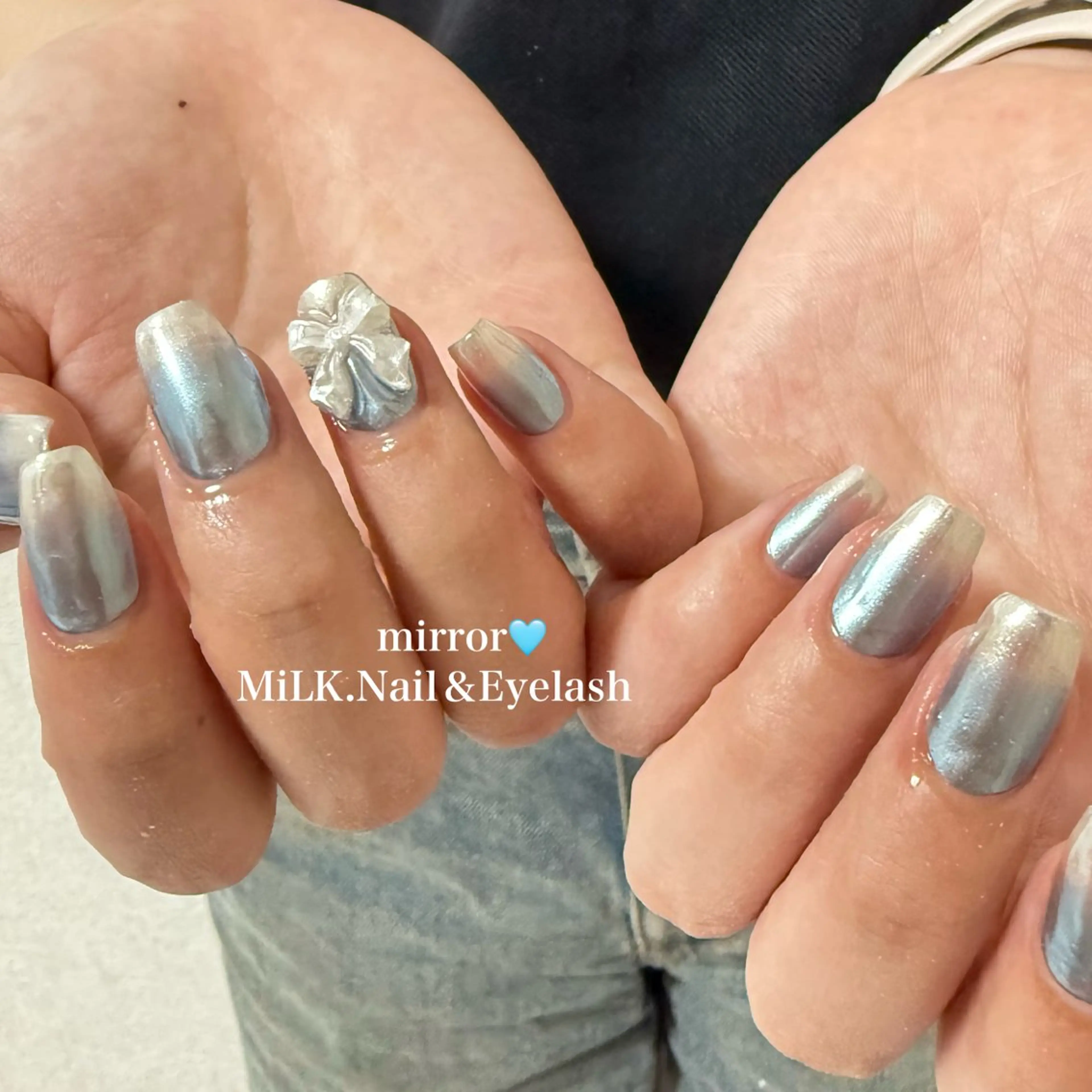 ネイル ハンドネイル MiLK.   Nail&Eyelash所属・MiLK. wakaのマツエク・マツパデザイン