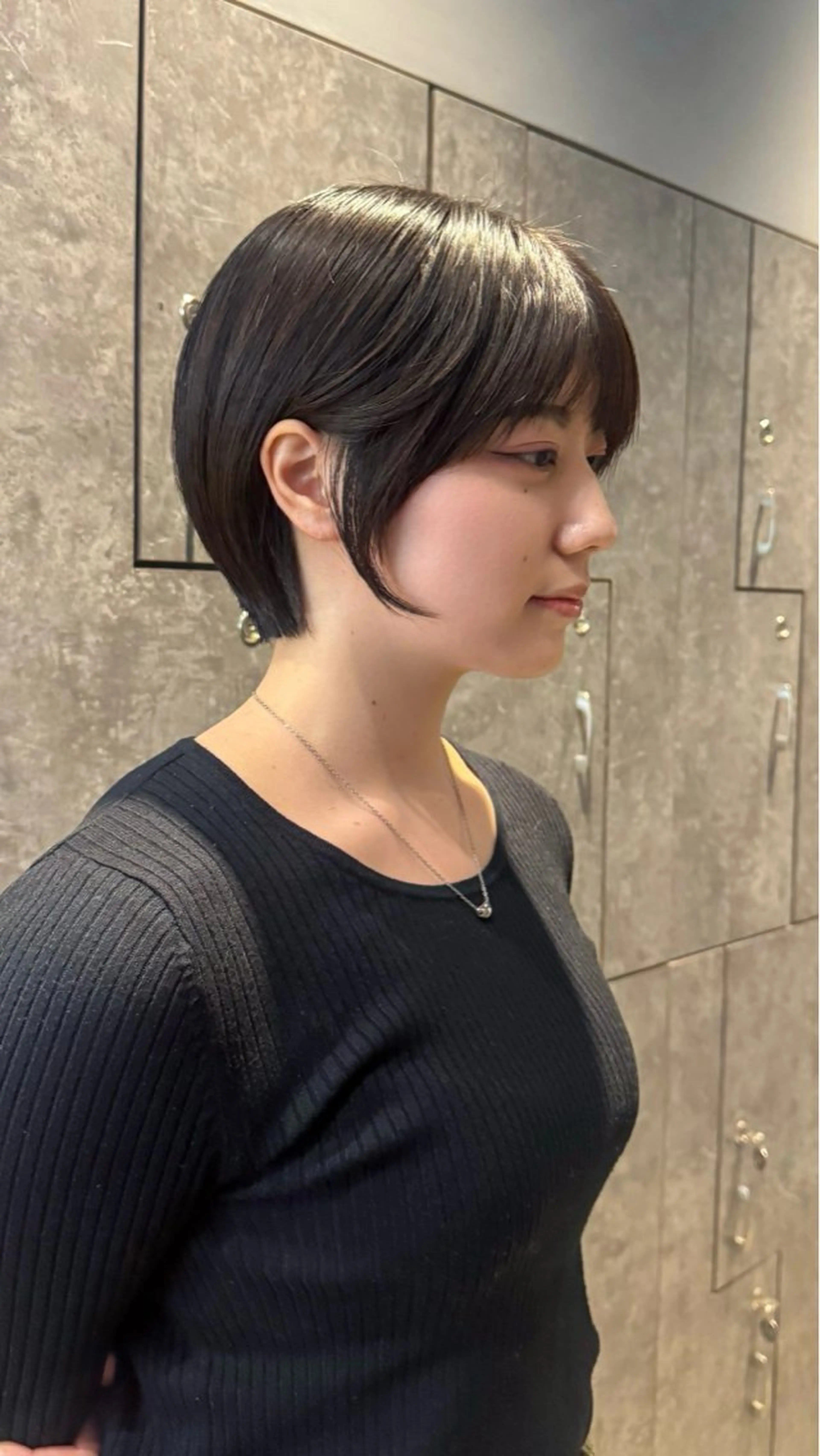 ショート ショートヘア 小顔カット 小田 晃瑛のヘアスタイル