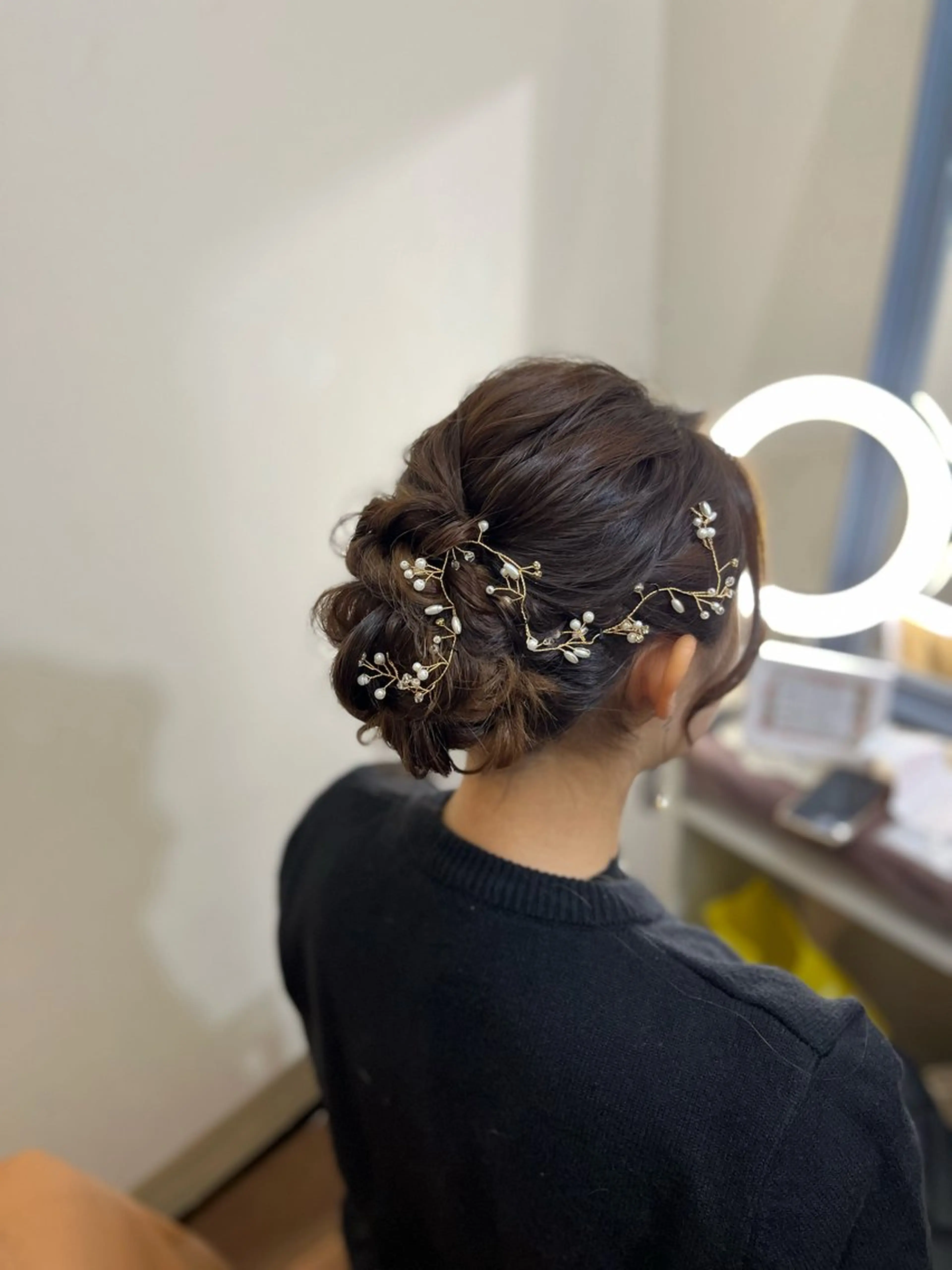 ヘアアレンジ ヘアセット 似合わせヘアメイク 💐オダギリチアキのヘアスタイル