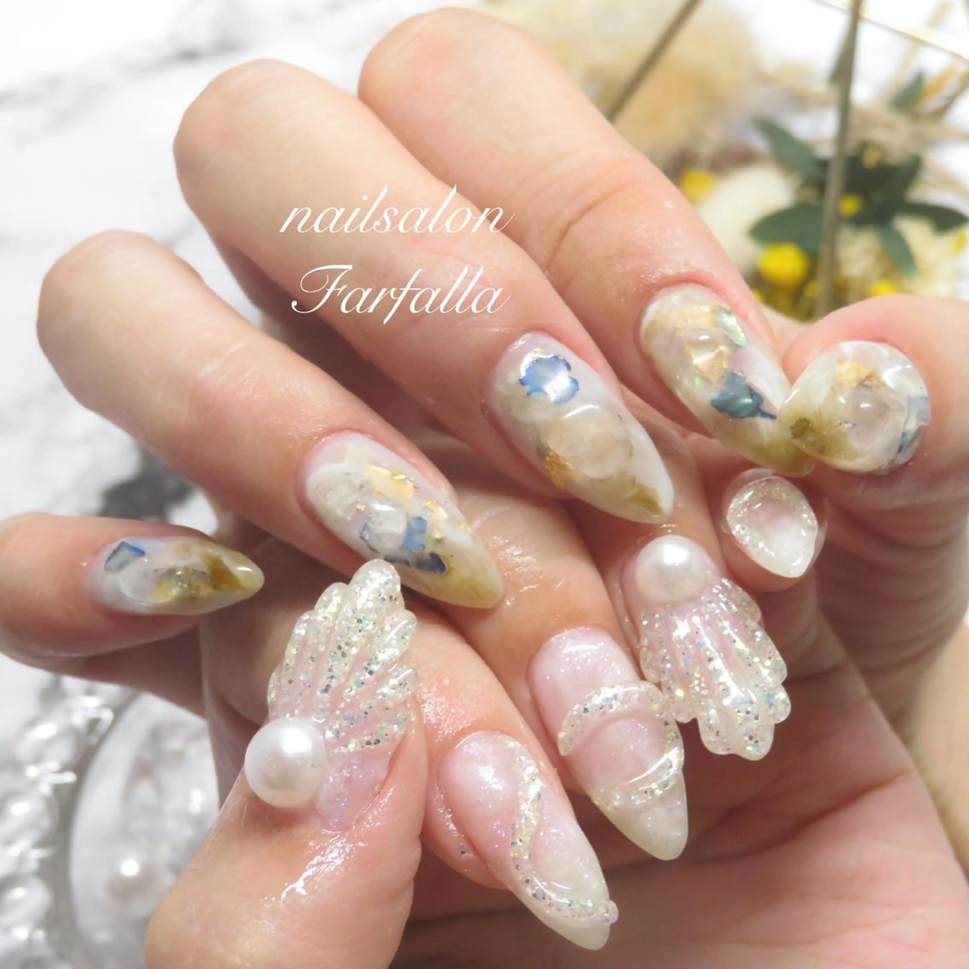 ネイル Farfalla Kieのネイルデザイン