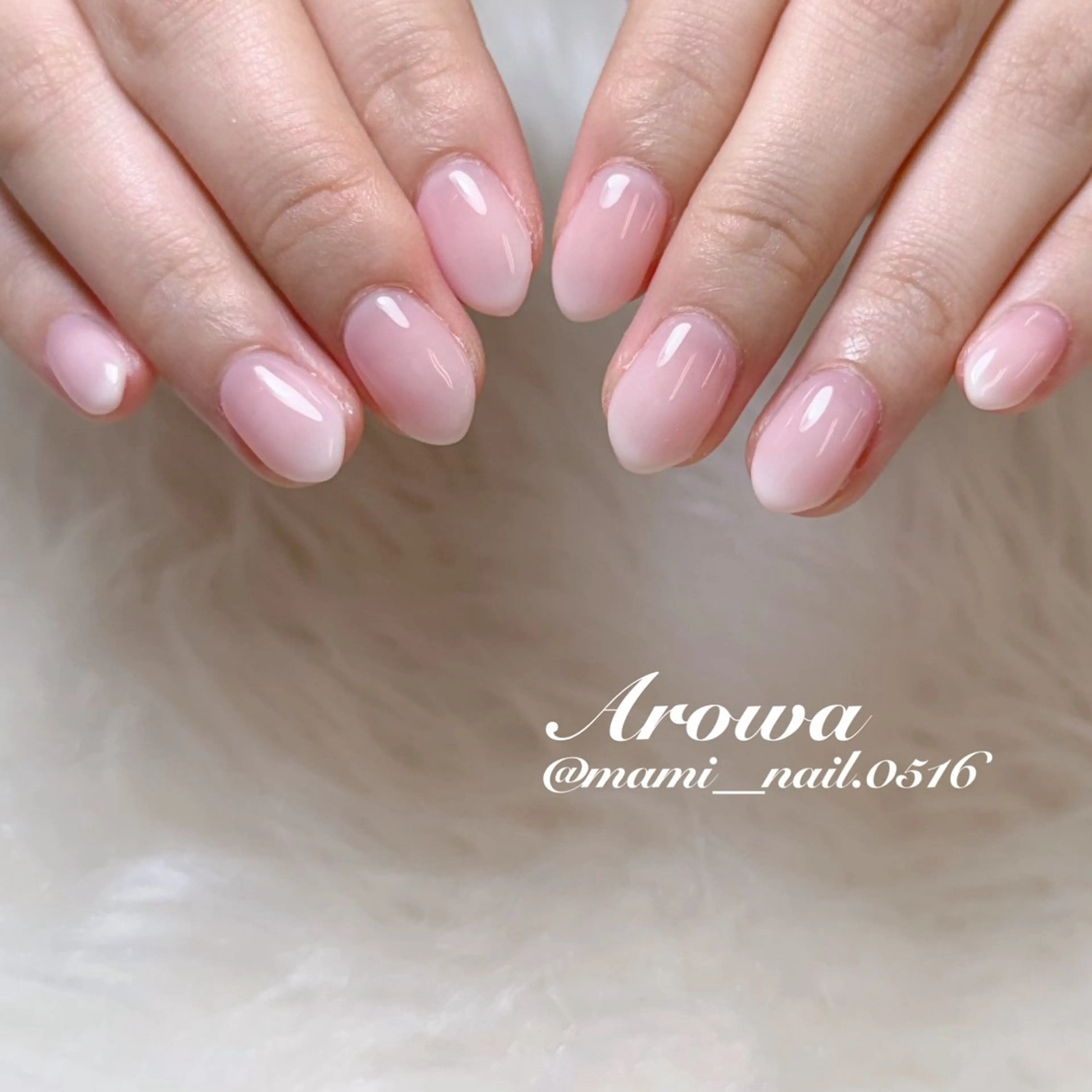 ネイル ハンドネイル Arowa まみのネイルデザイン