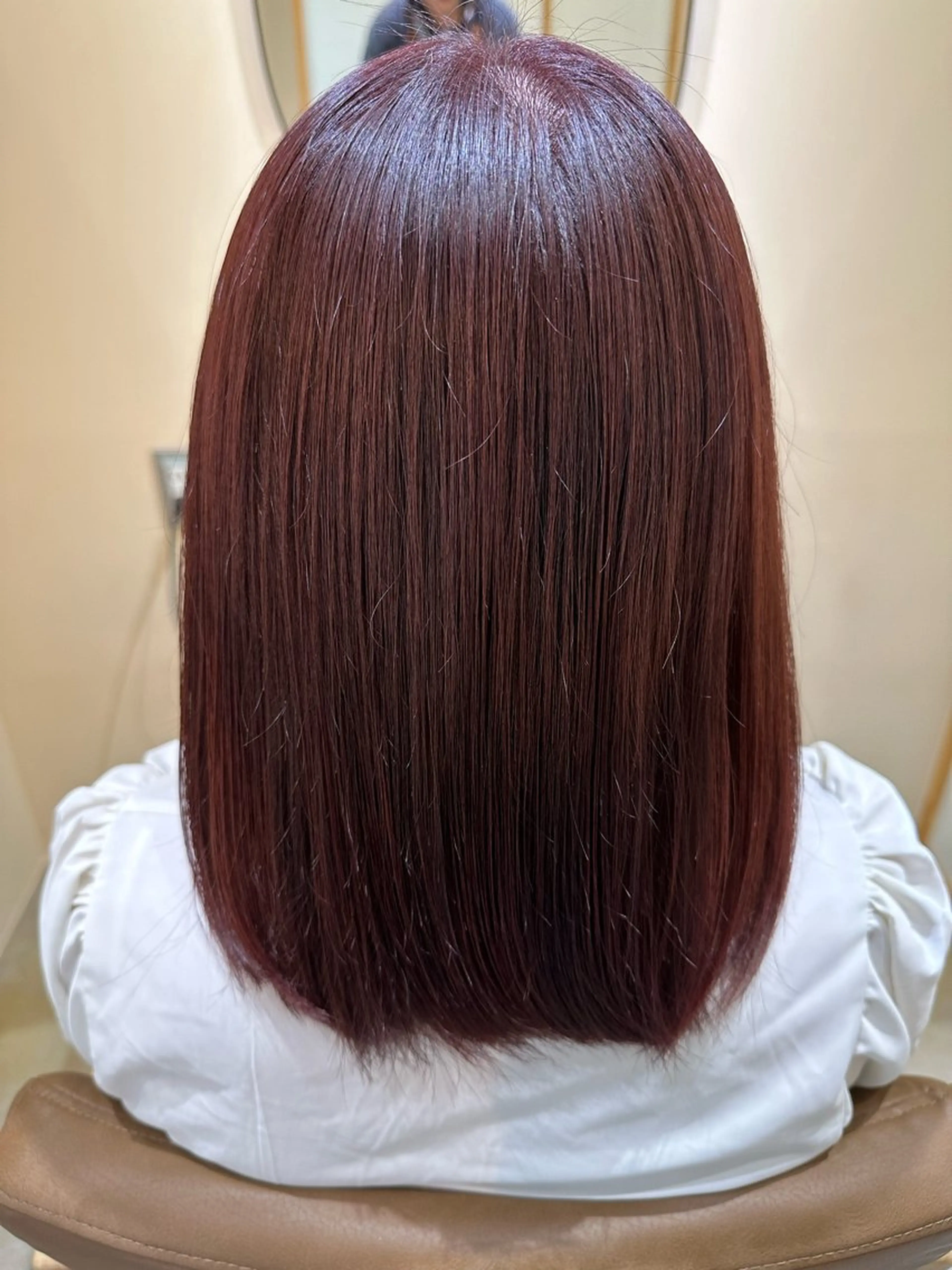 ミディアム ヘアカラー トリートメント Zina川口店所属・౨ৎ︎Zina 川口 KIRARI౨ৎのヘアスタイル