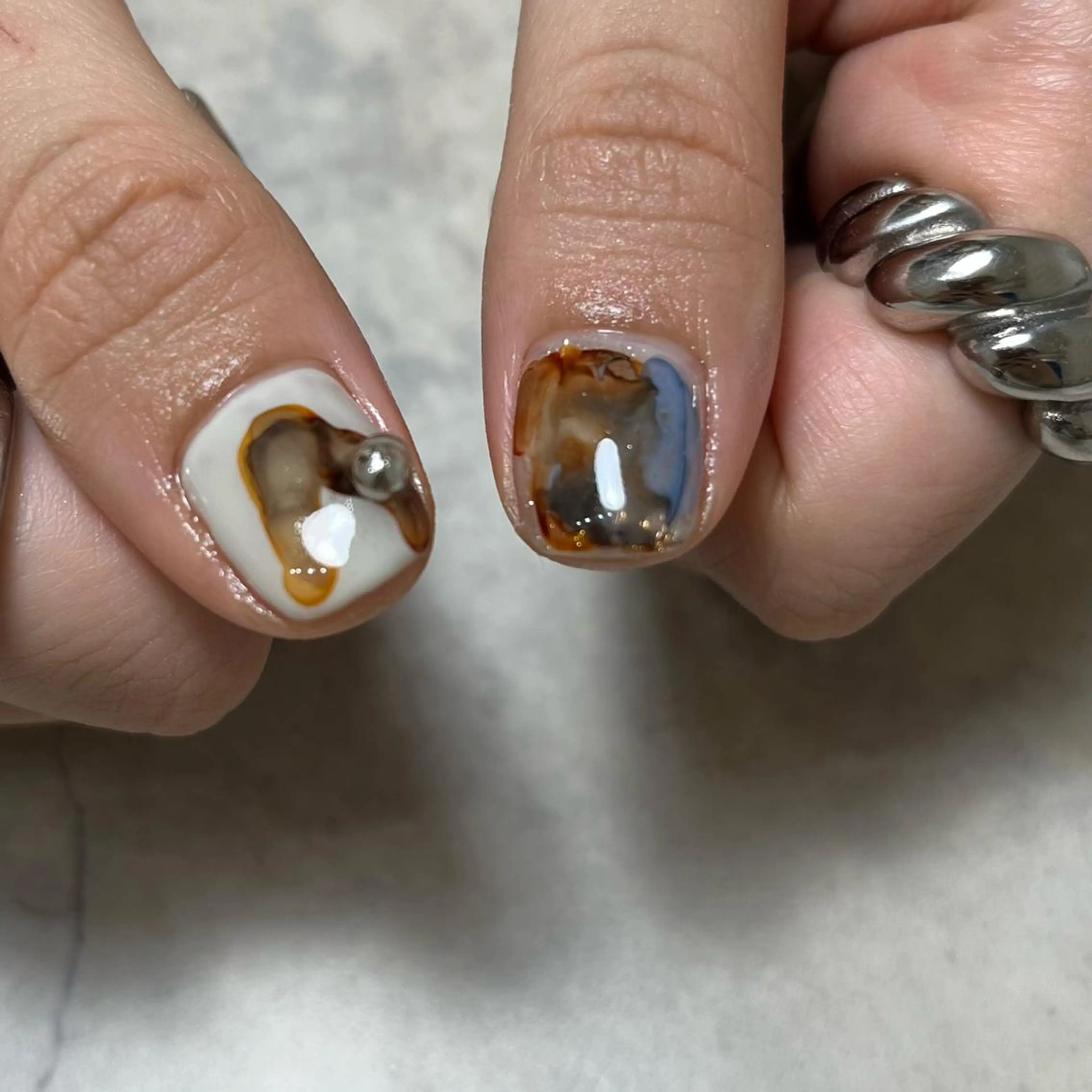 ネイル ハンドネイル nail salon O (en)所属・vegh. nail／阿波座のネイルデザイン