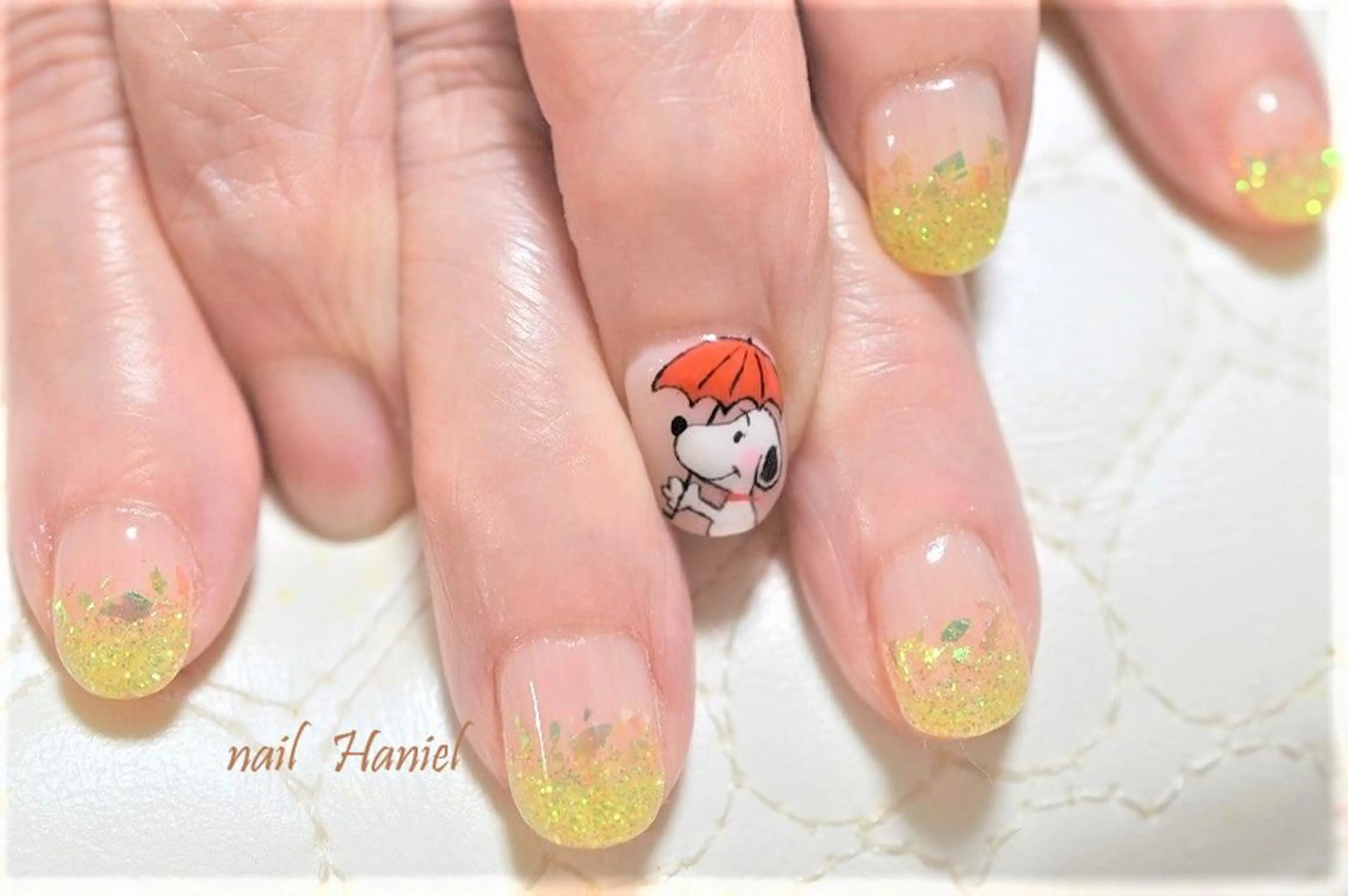 ネイル フットネイル ジェルネイル ハロウィン nail Haniel所属・半蔵門サロンハニエル 魅神 ちよのネイルデザイン