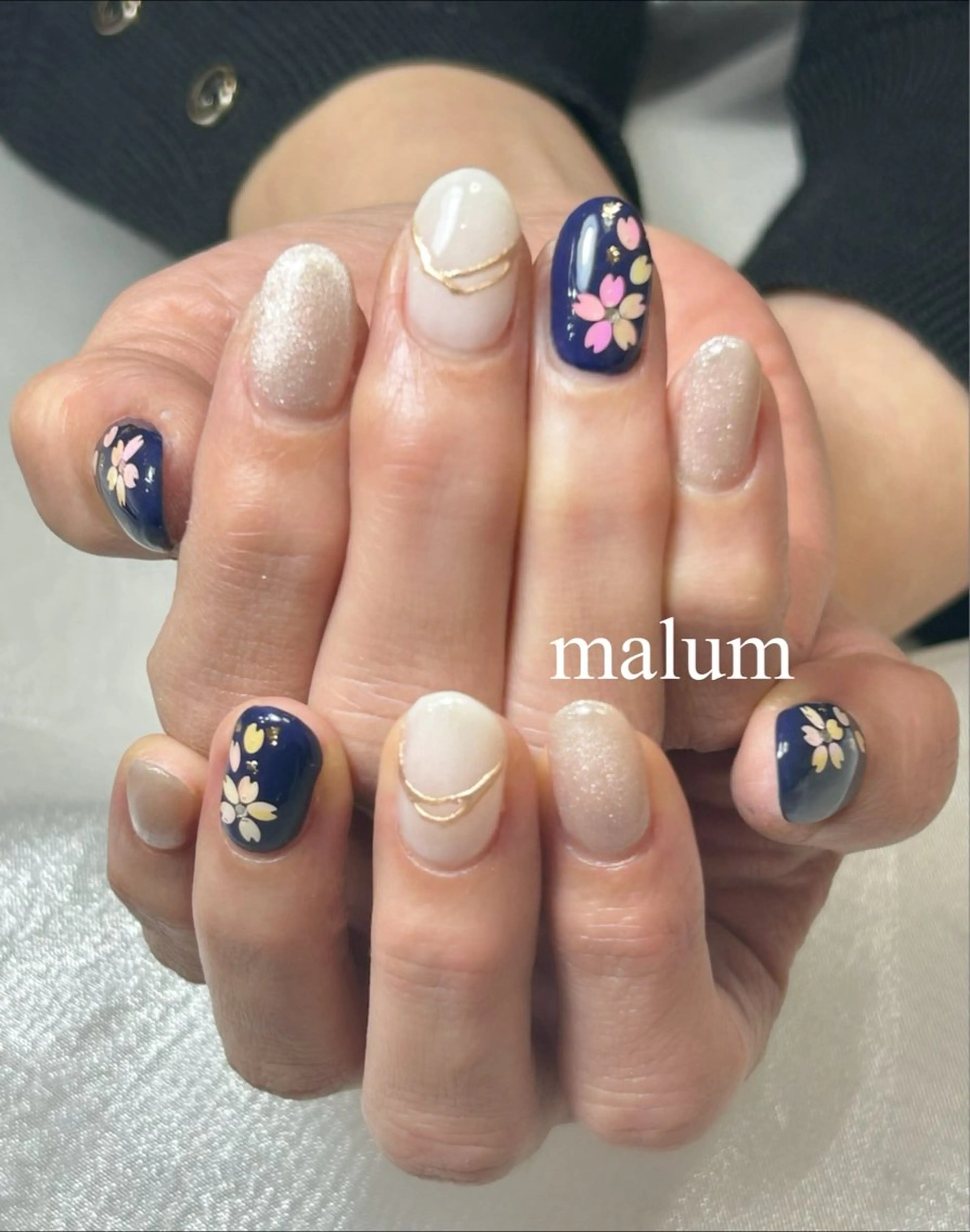 ネイル ハンドネイル malum nailのネイルデザイン