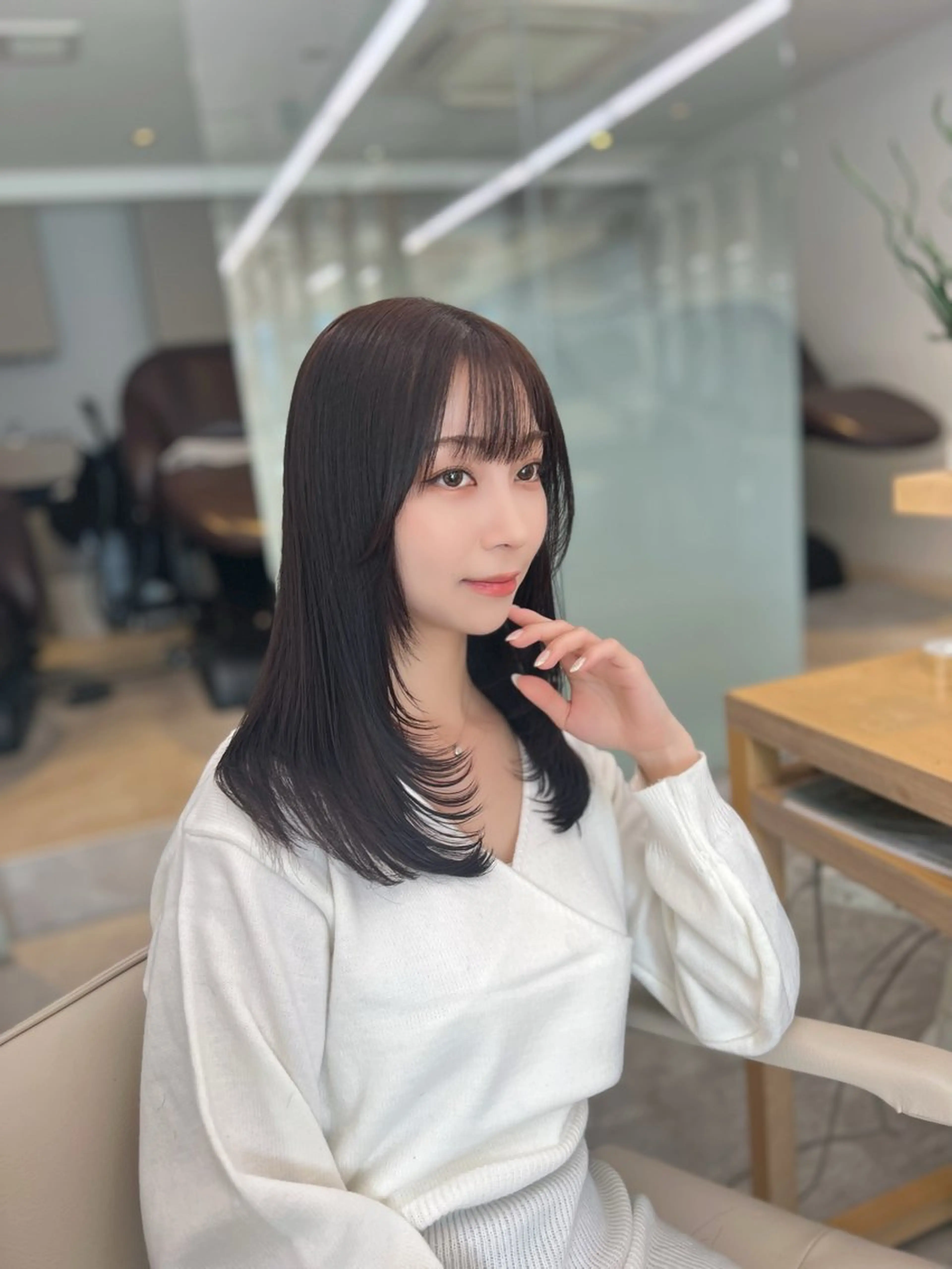 ロング カラー カット ヘアカラー トリートメント レイヤー/髪質改善 DAISUKEのヘアスタイル