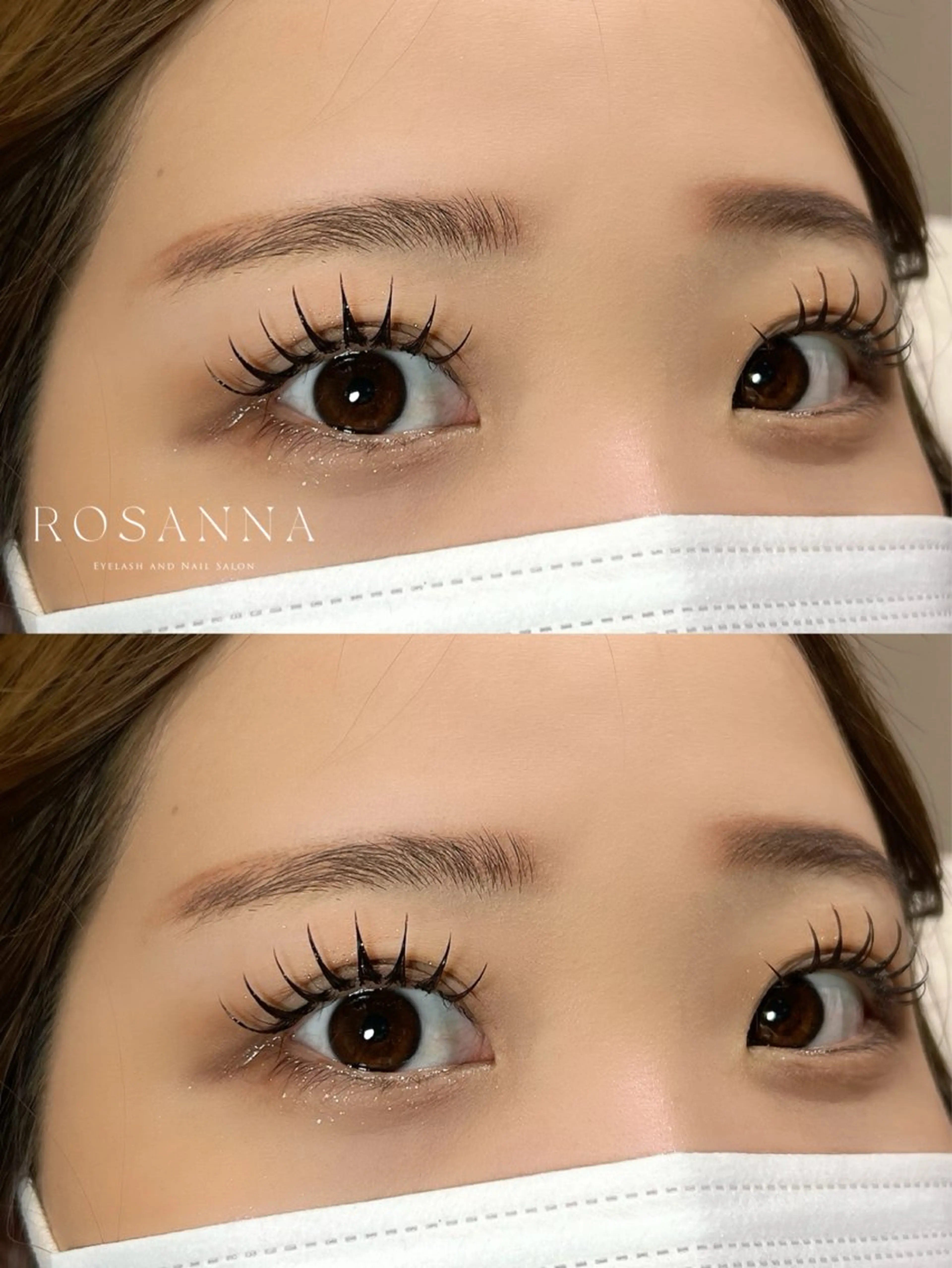 マツエク・マツパ ROSANNA Watanabeのマツエク・マツパデザイン