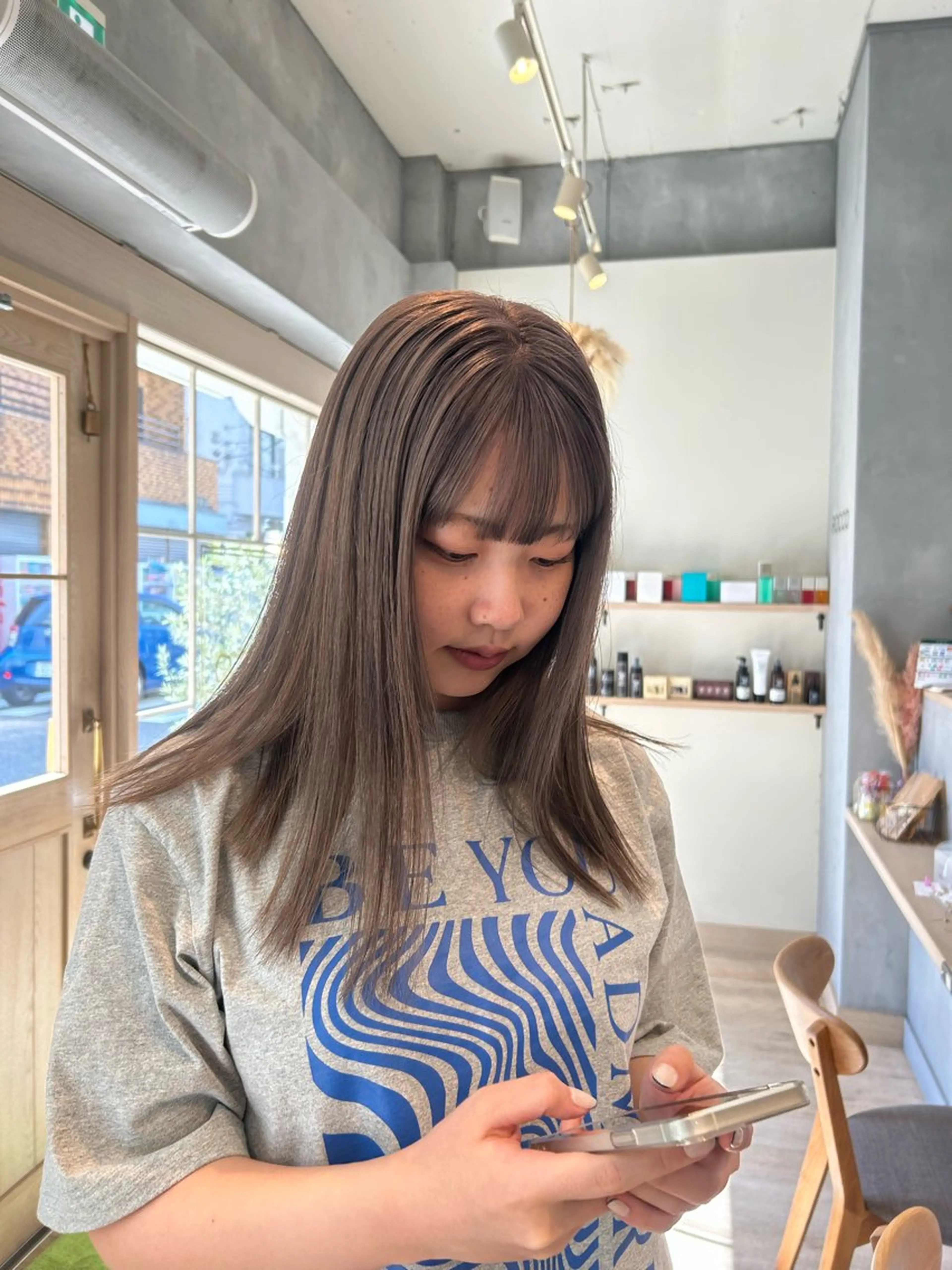 セミロング カラー kanami - ROCCO -のヘアスタイル