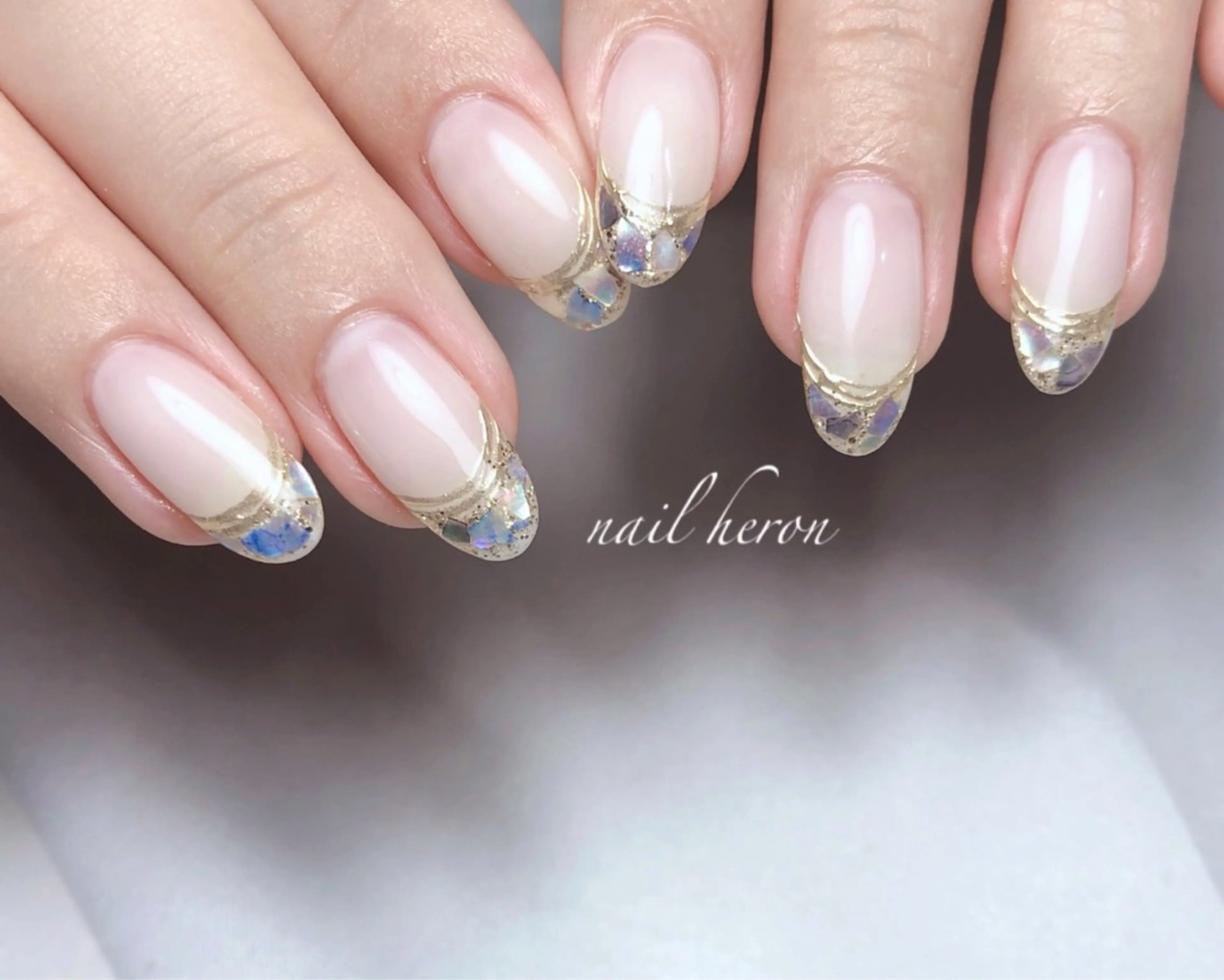 ネイル フレンチネイル ハンドネイル nail heron所属・saki_ nail heronのその他イメージ