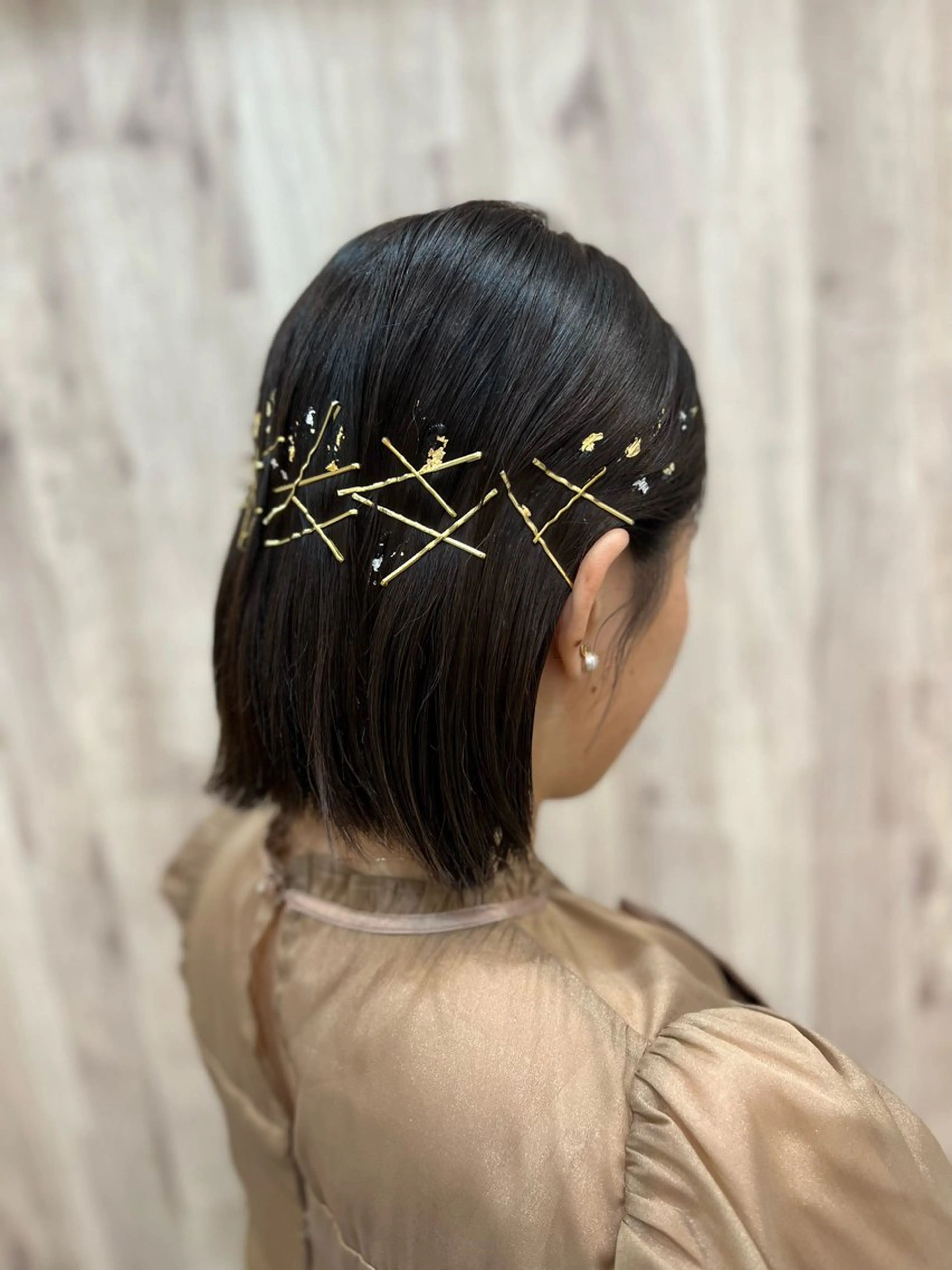 ヘアアレンジ 着物ヘア ヘアメイクネイリスト 💄💅hidemiのネイルデザイン