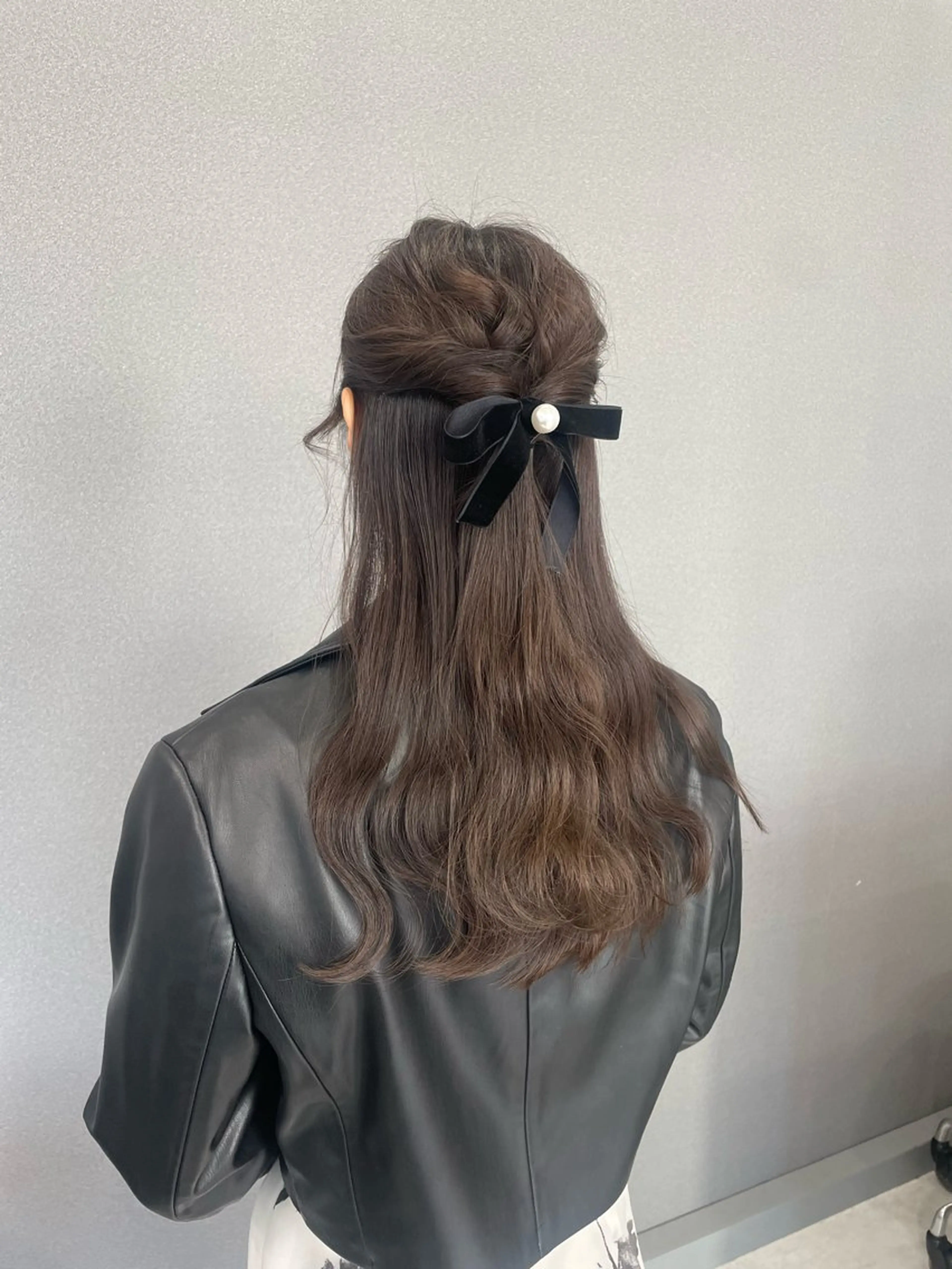 ロング カラー ヘアアレンジ メンズウルフ🐺♡ ピンク♡ヘアメ🎀のヘアスタイル