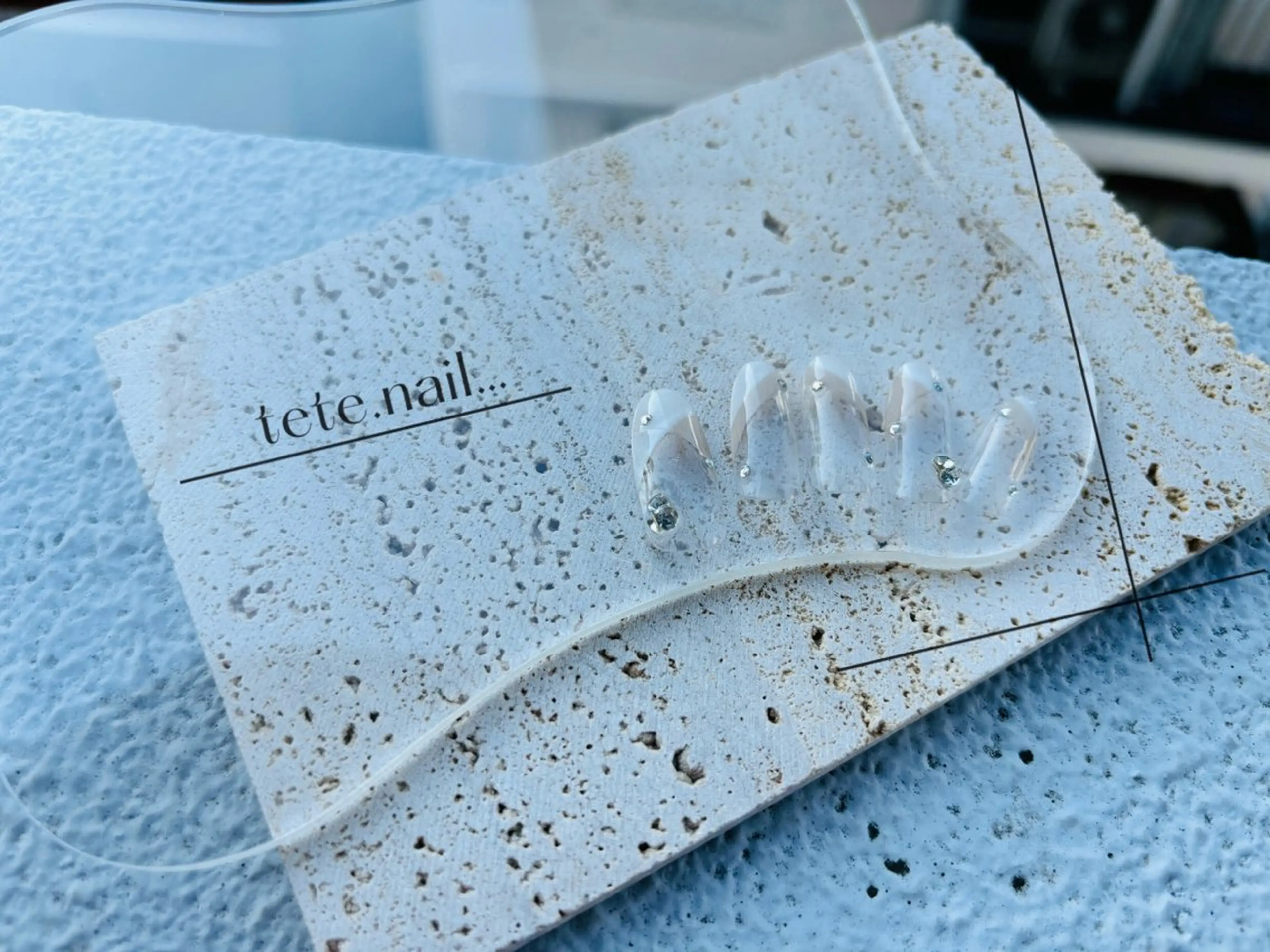 ネイル ハンドネイル tete. nailのネイルデザイン