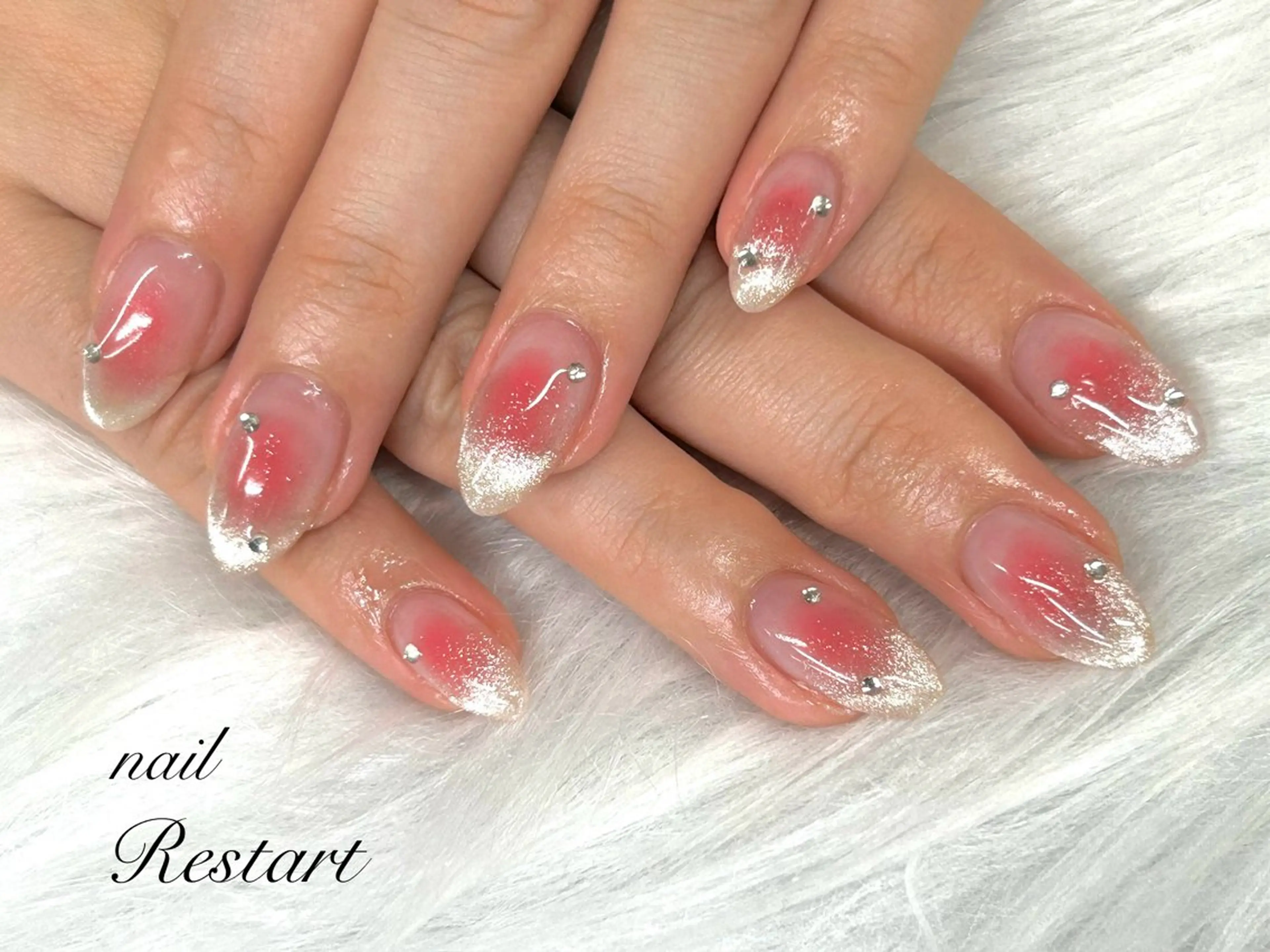 ミディアム nail Restart所属・Restart YURIのネイルデザイン