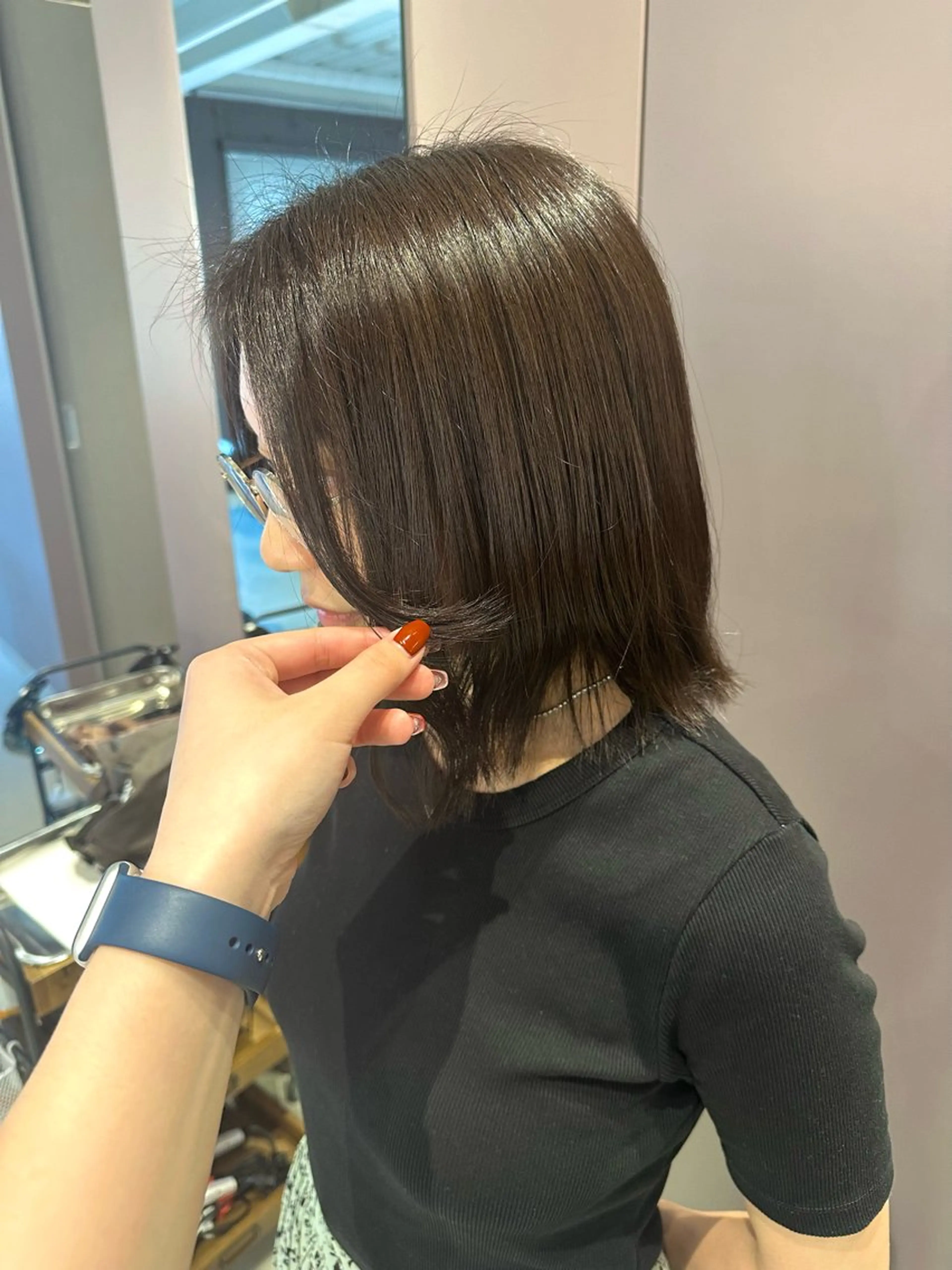 カラー ヘアカラー 暖色/寒色カラー Misakoのヘアスタイル