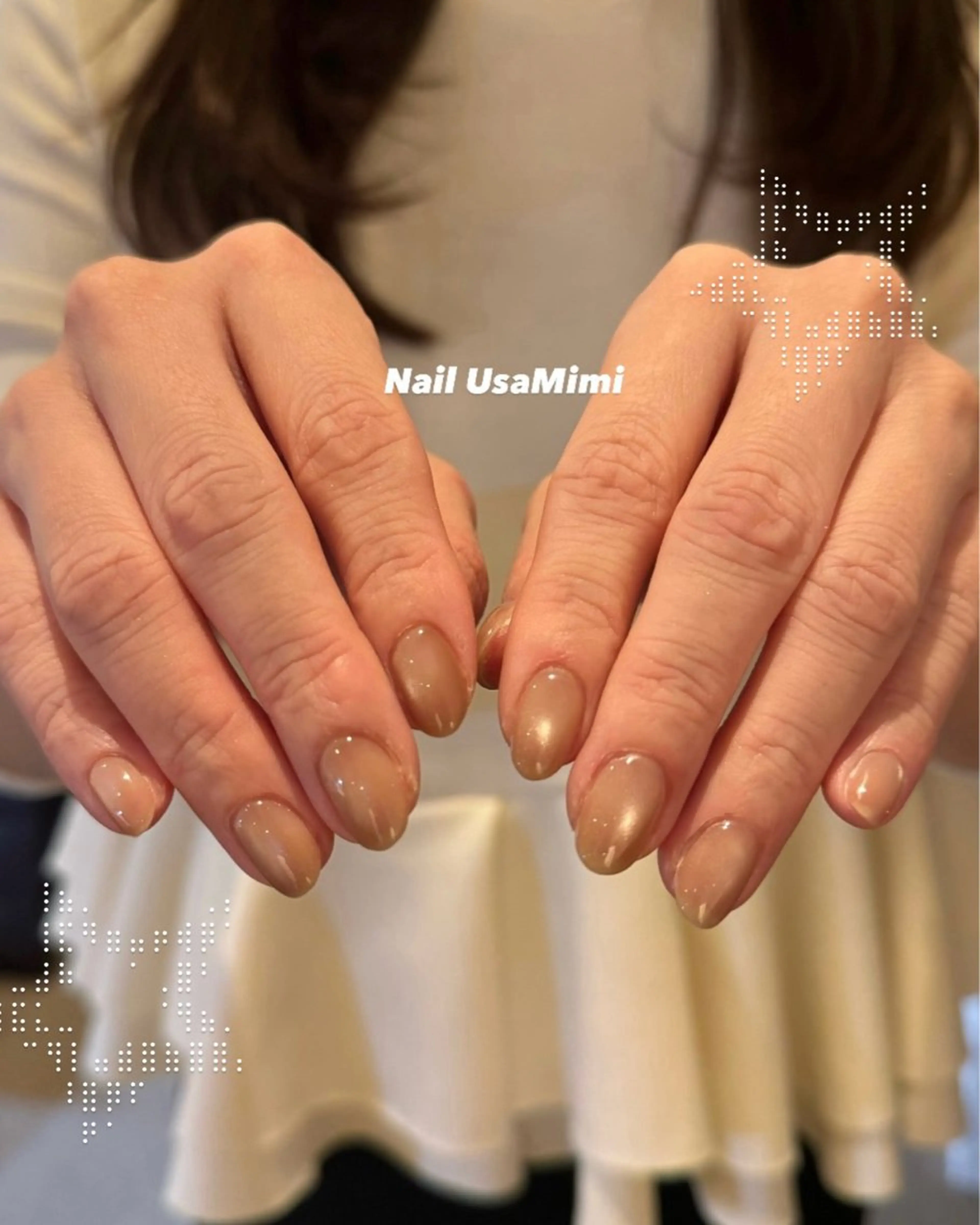 ネイル フットネイル 本町NailUsaM imi KEINAのネイルデザイン