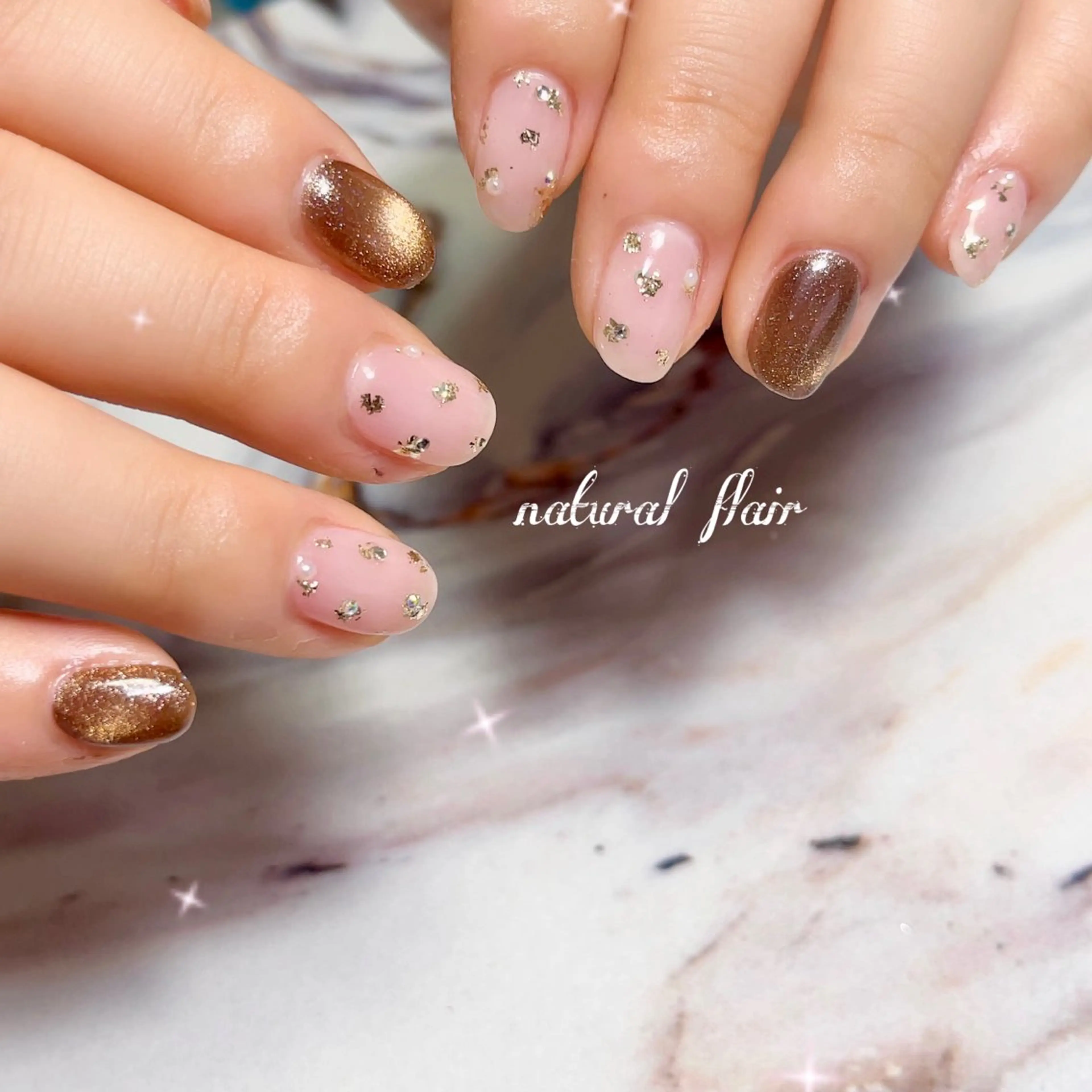 ネイル ハンドネイル natural flairのネイルデザイン