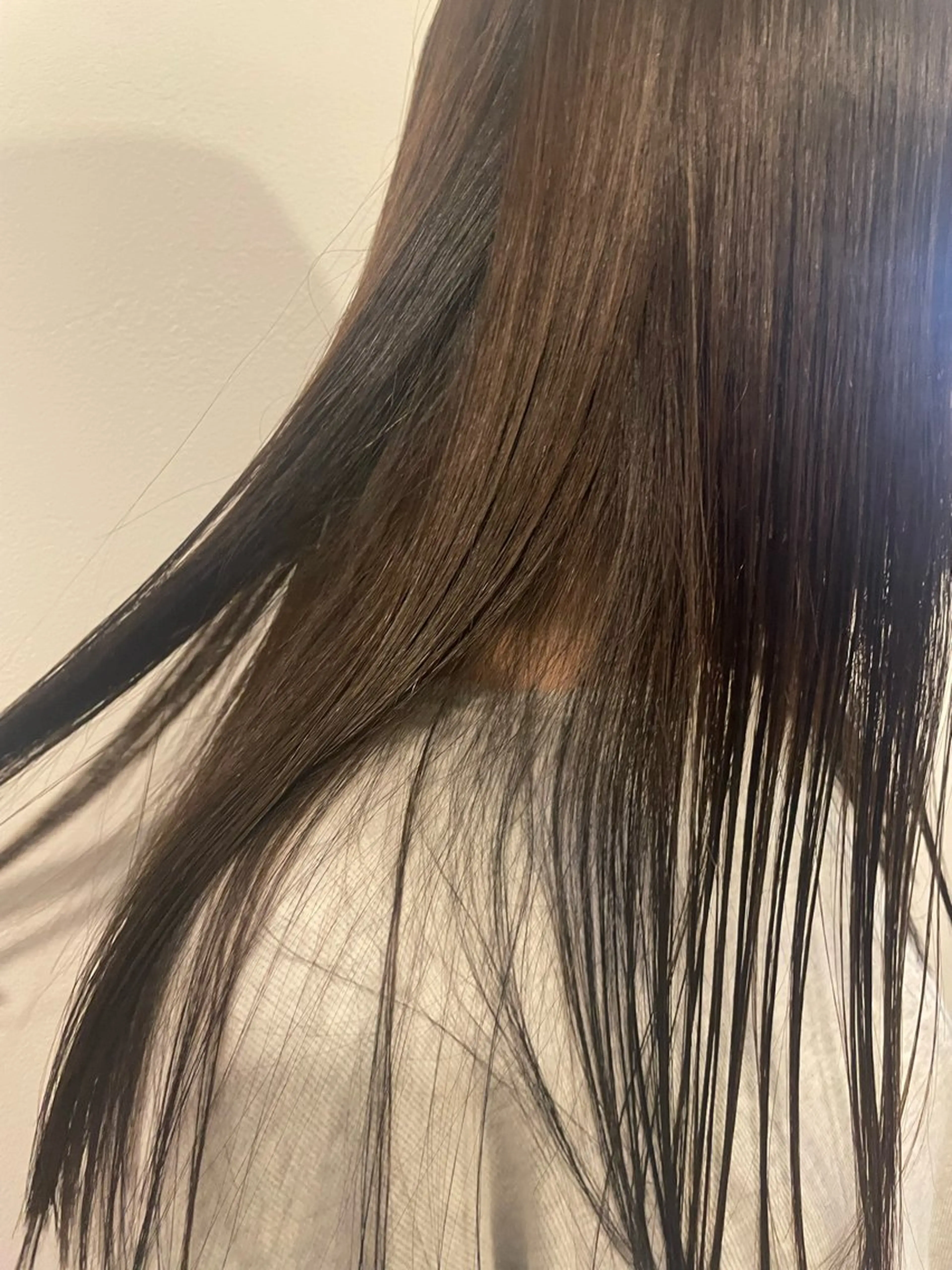 セミロング ヘアカラー トリートメント momoka ［pejite]のヘアスタイル