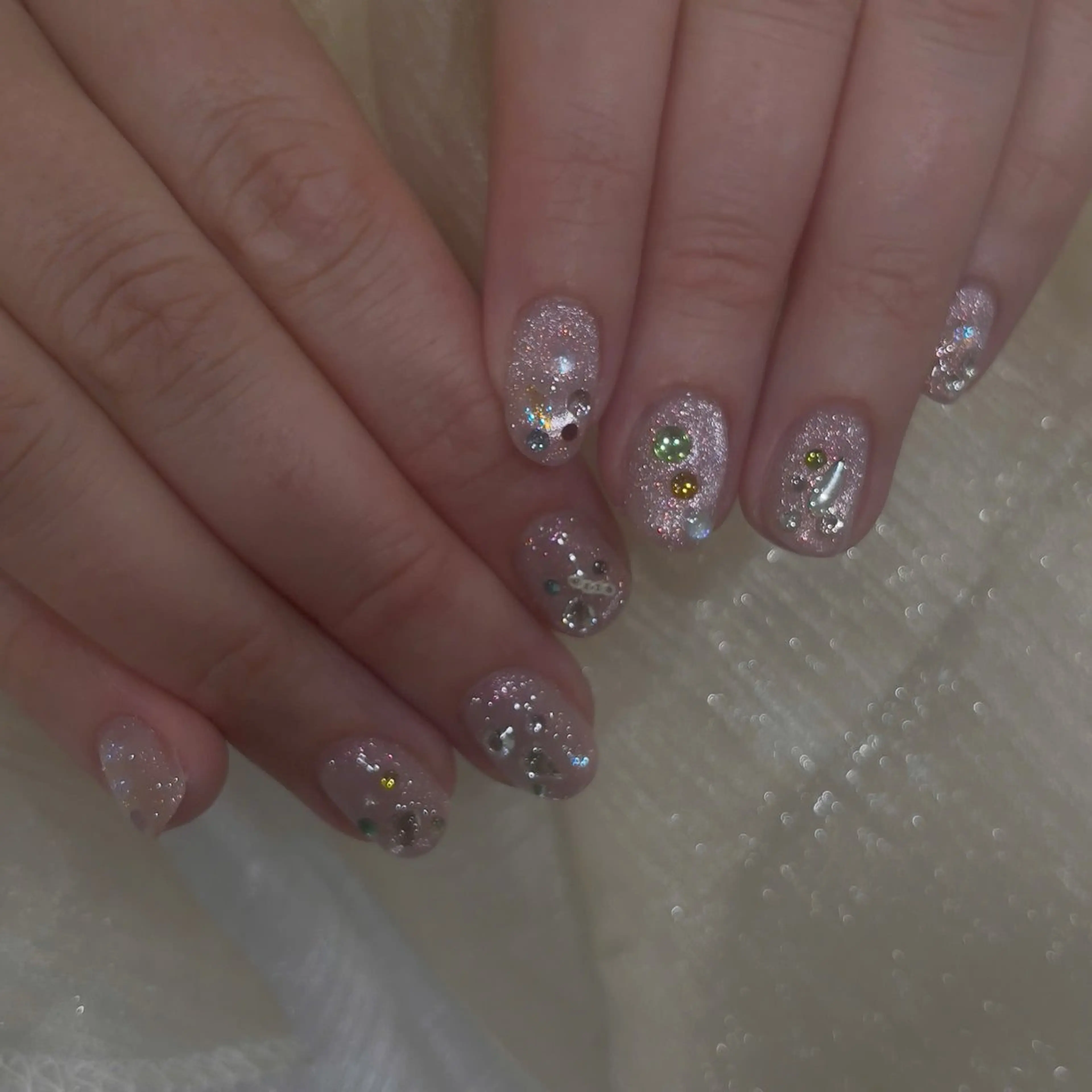 ネイル アートネイル 長さ出し フレンチネイル ジェルネイル グラデーション ハンドネイル NAILS BAR SHINJUKUのネイルデザイン