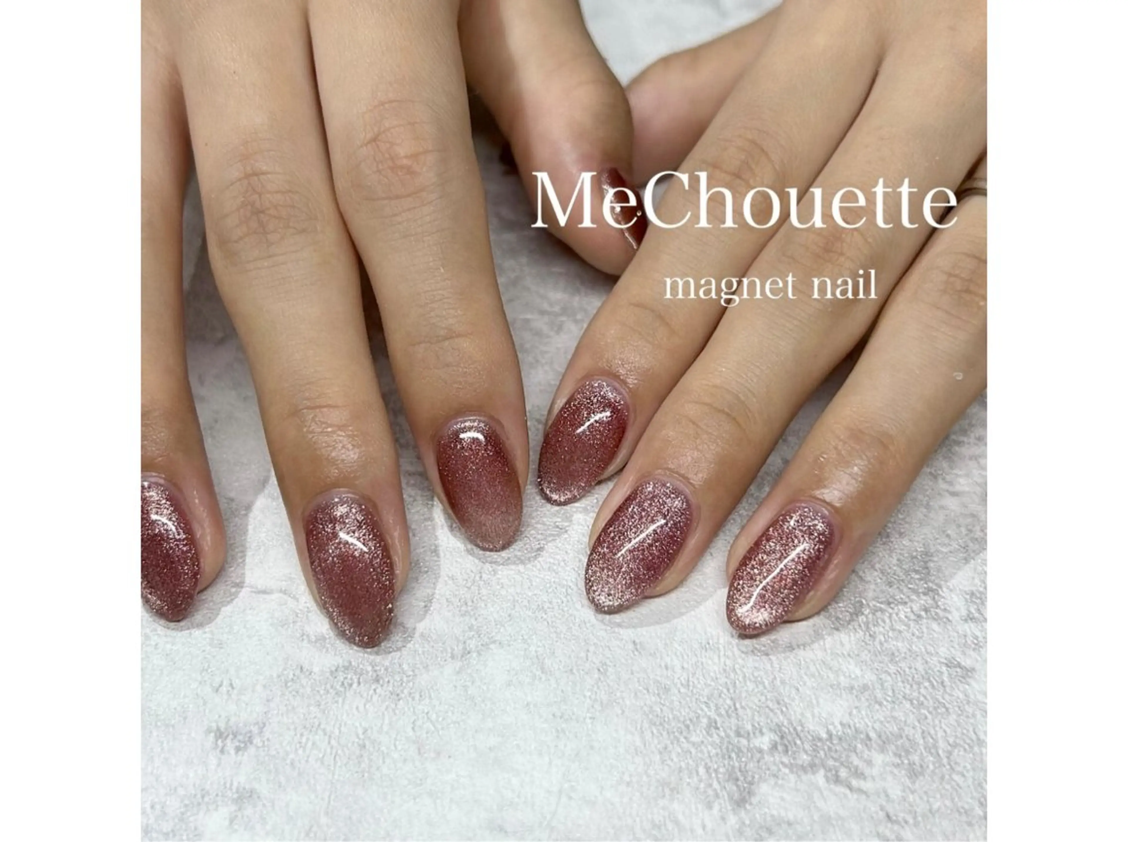 ネイル マグネットネイル ハンドネイル Me   Chouette所属・MeChouette ネイルのネイルデザイン