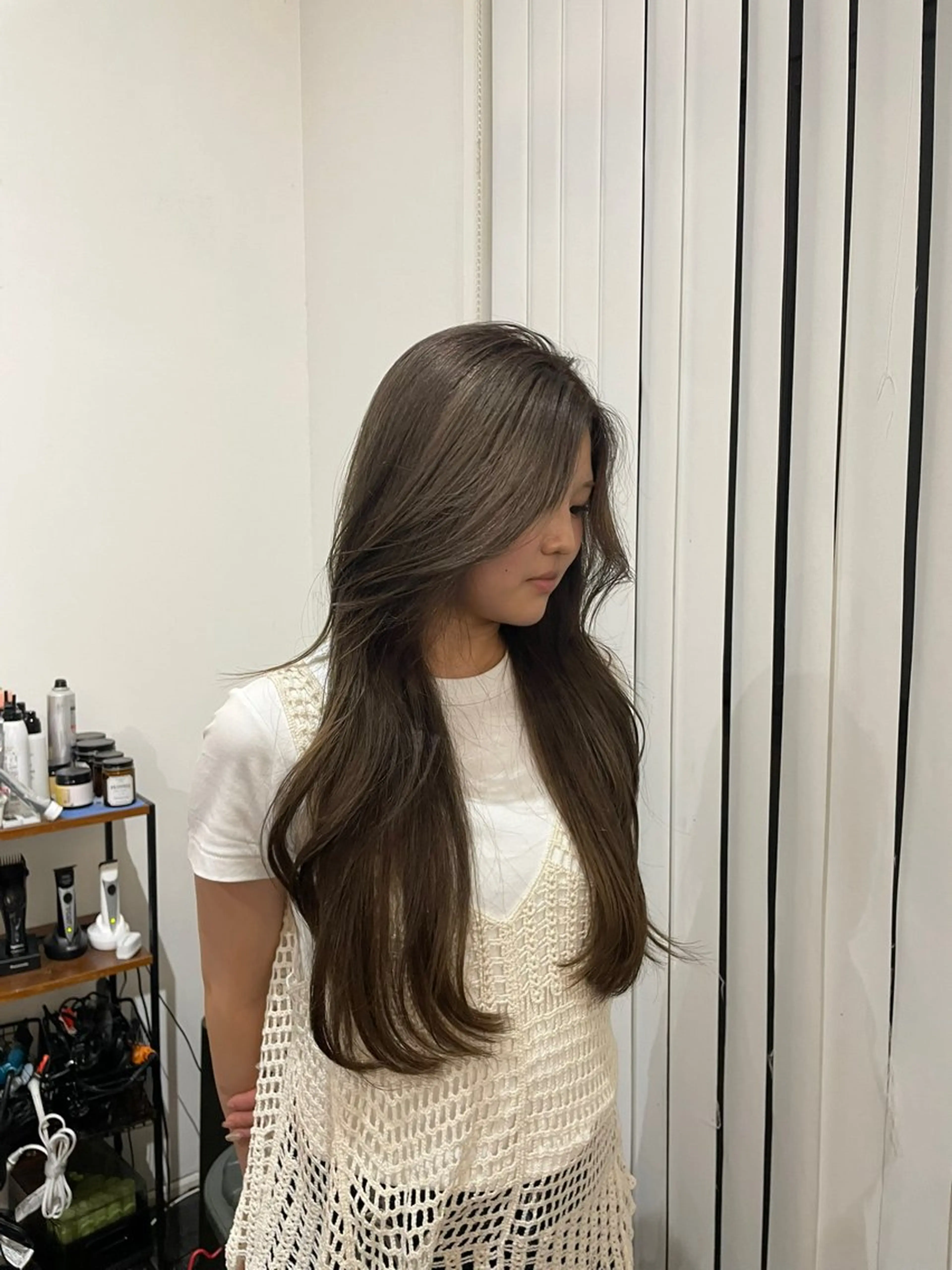 ロング カラー 今井 七虹のヘアスタイル