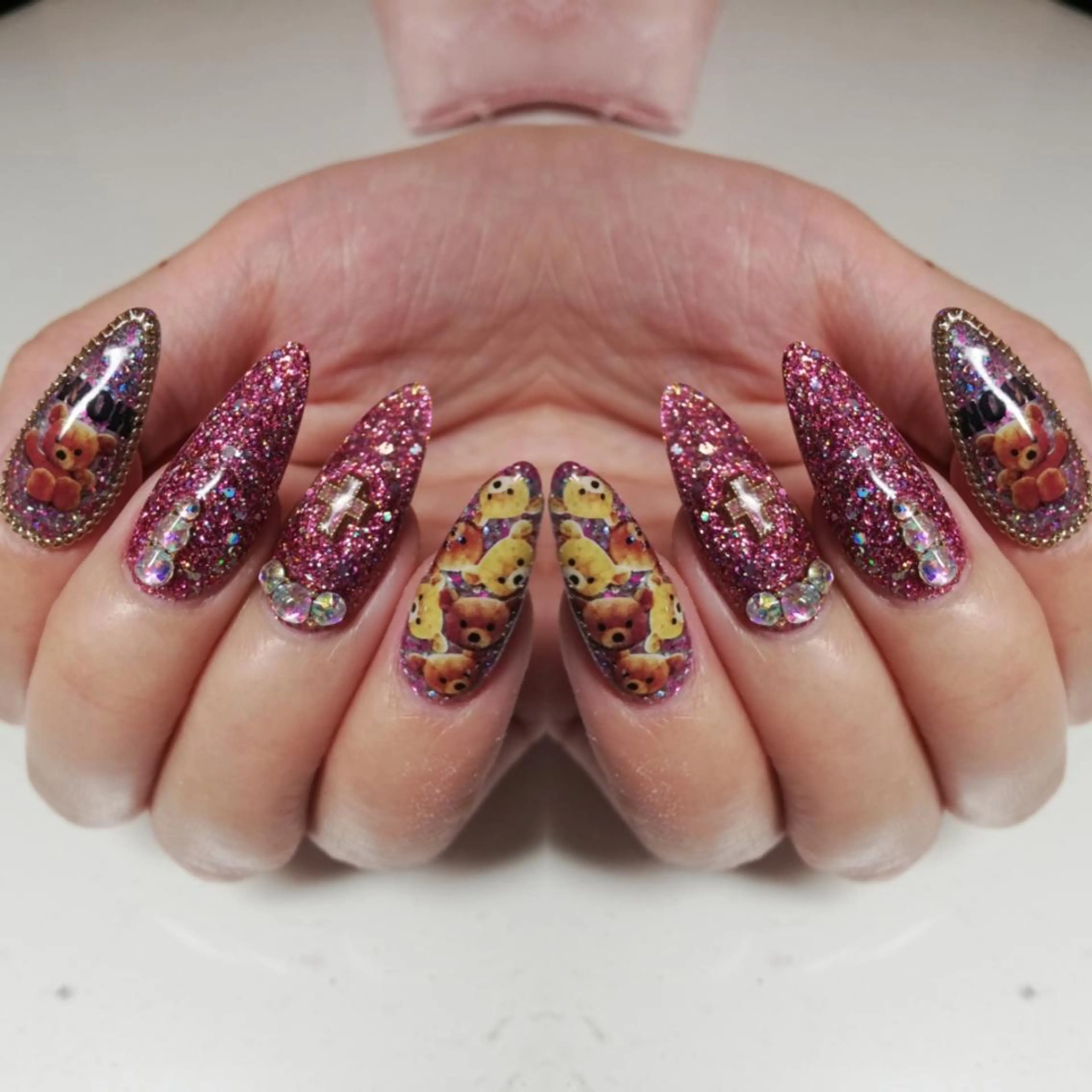 ロング ネイル ハロウィン ハロウィン BlissNail ブリスネイルのネイルデザイン