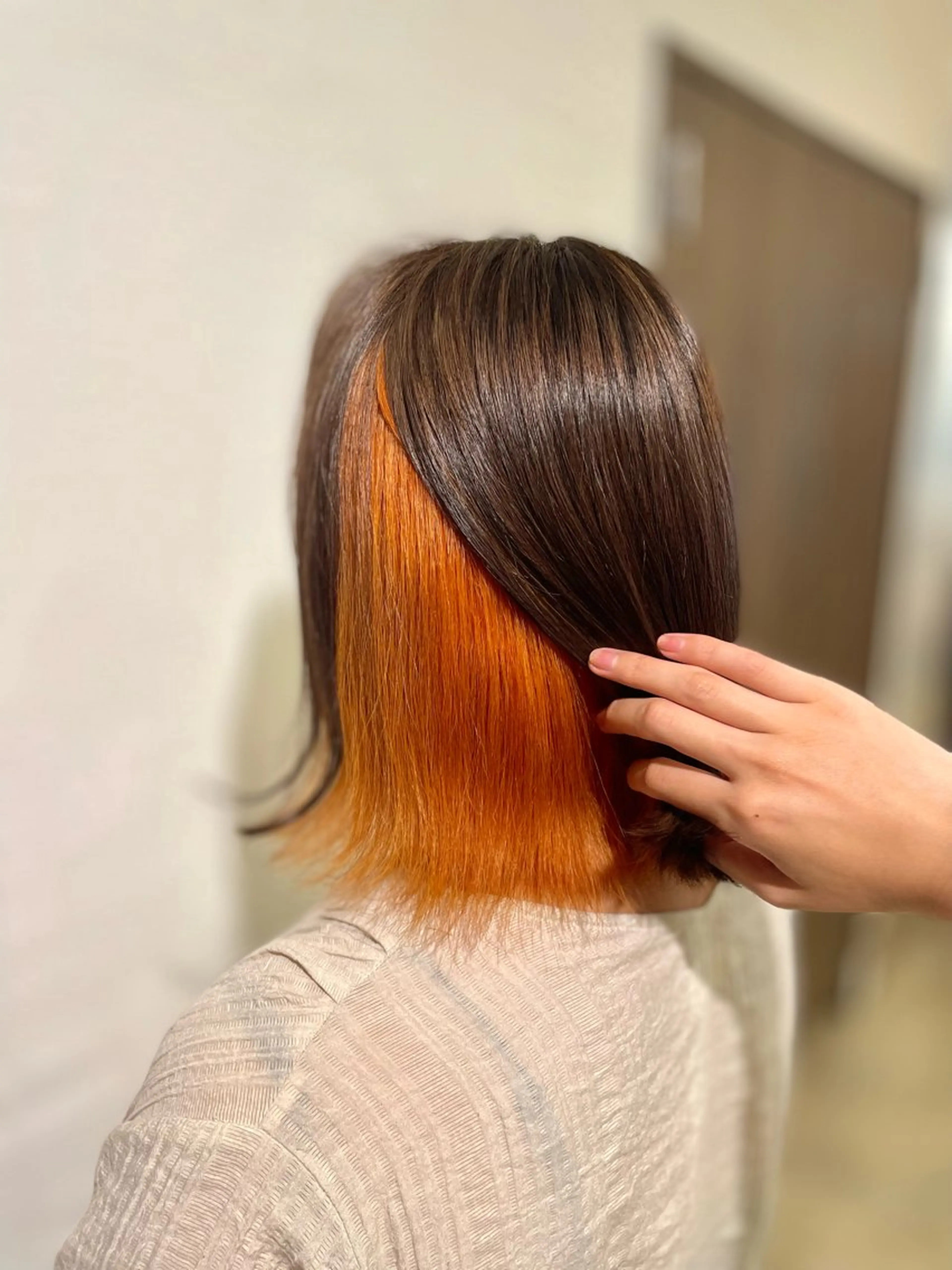 【レディース】🖤カット＋ブリーチインナーカラー🖤の写真