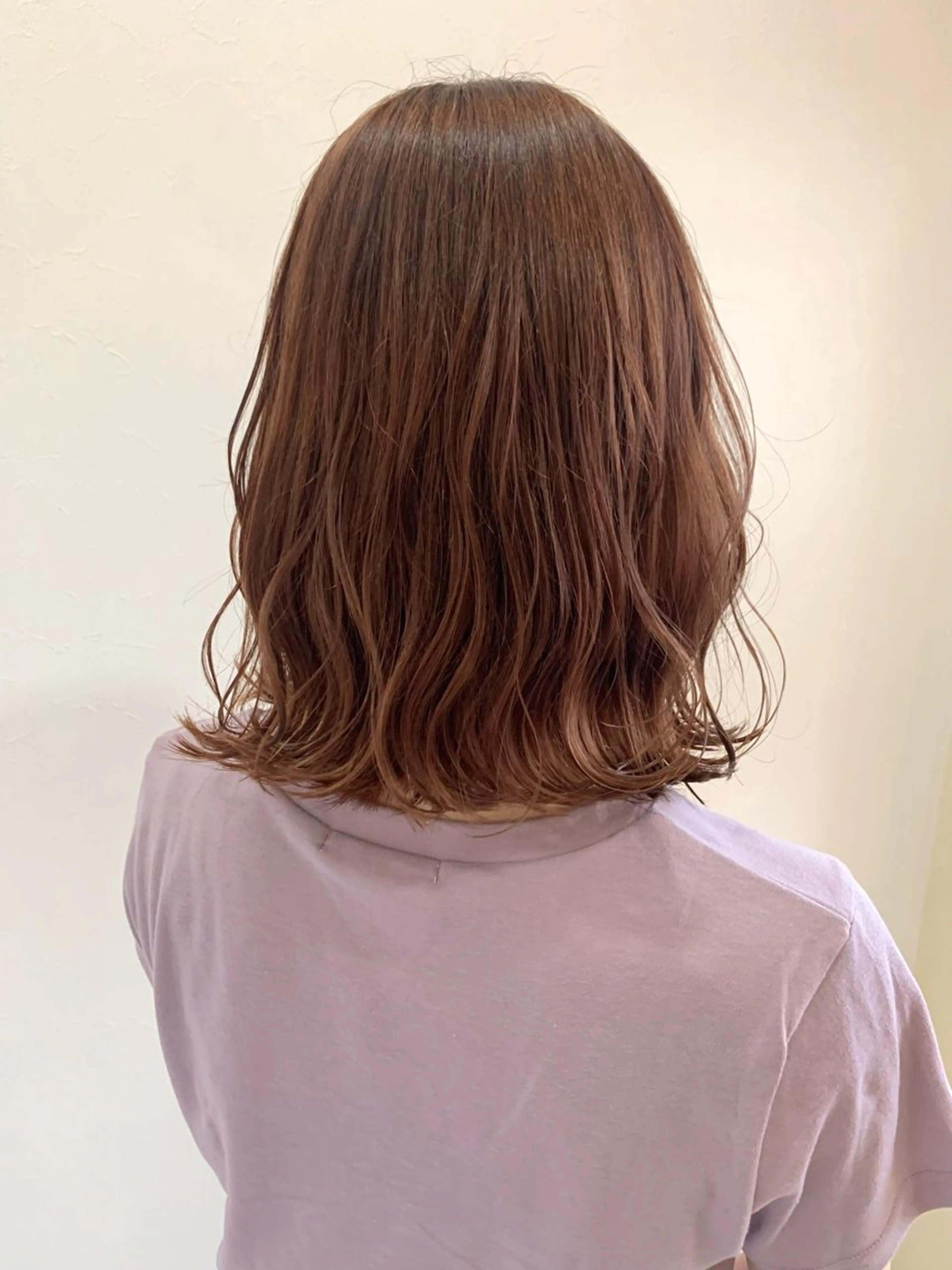 カラー ヘアカラー ヤマダ カホのヘアスタイル