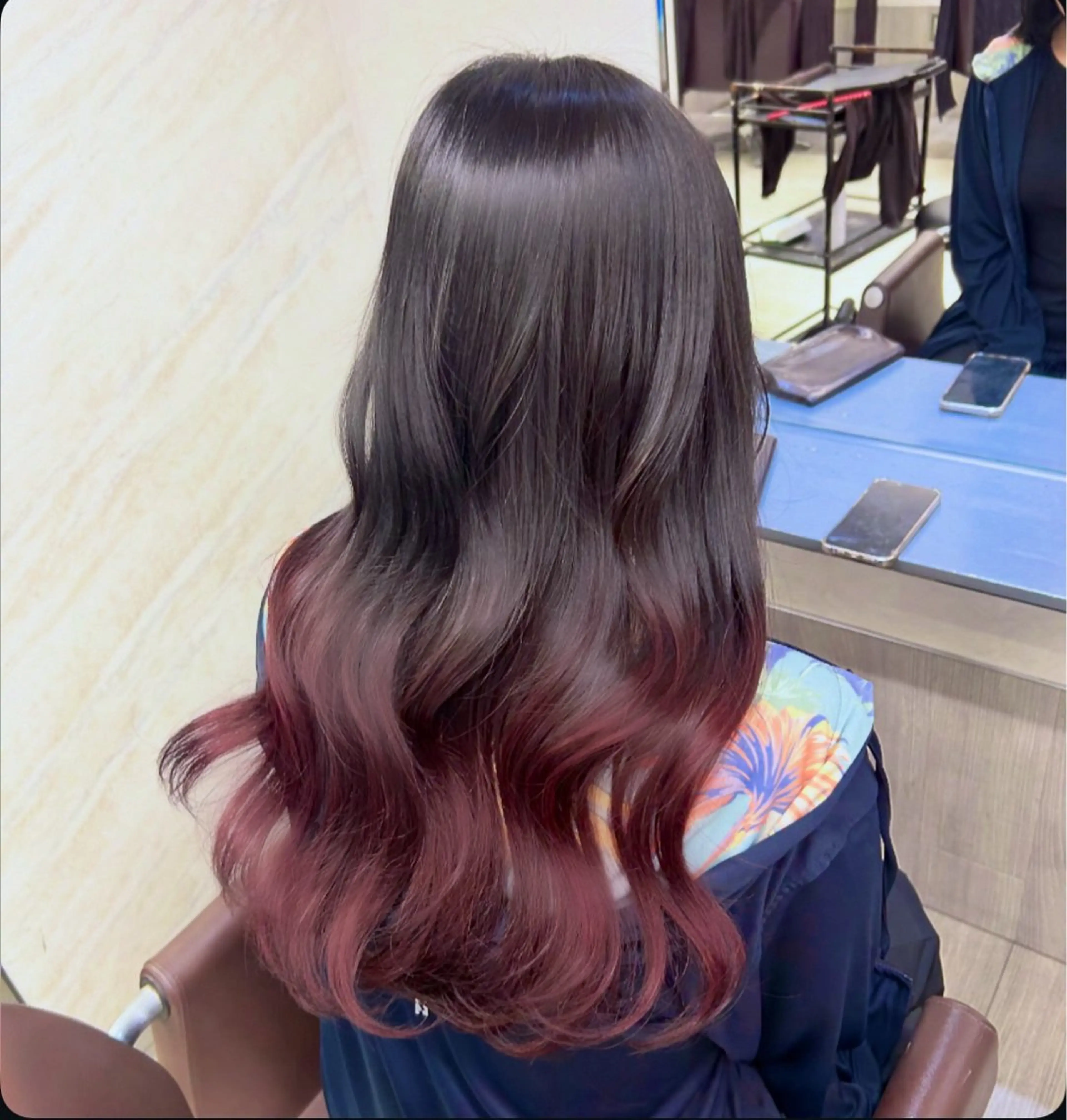 カラー ヘアカラー GiseL さあや博多ハイトーンのヘアスタイル