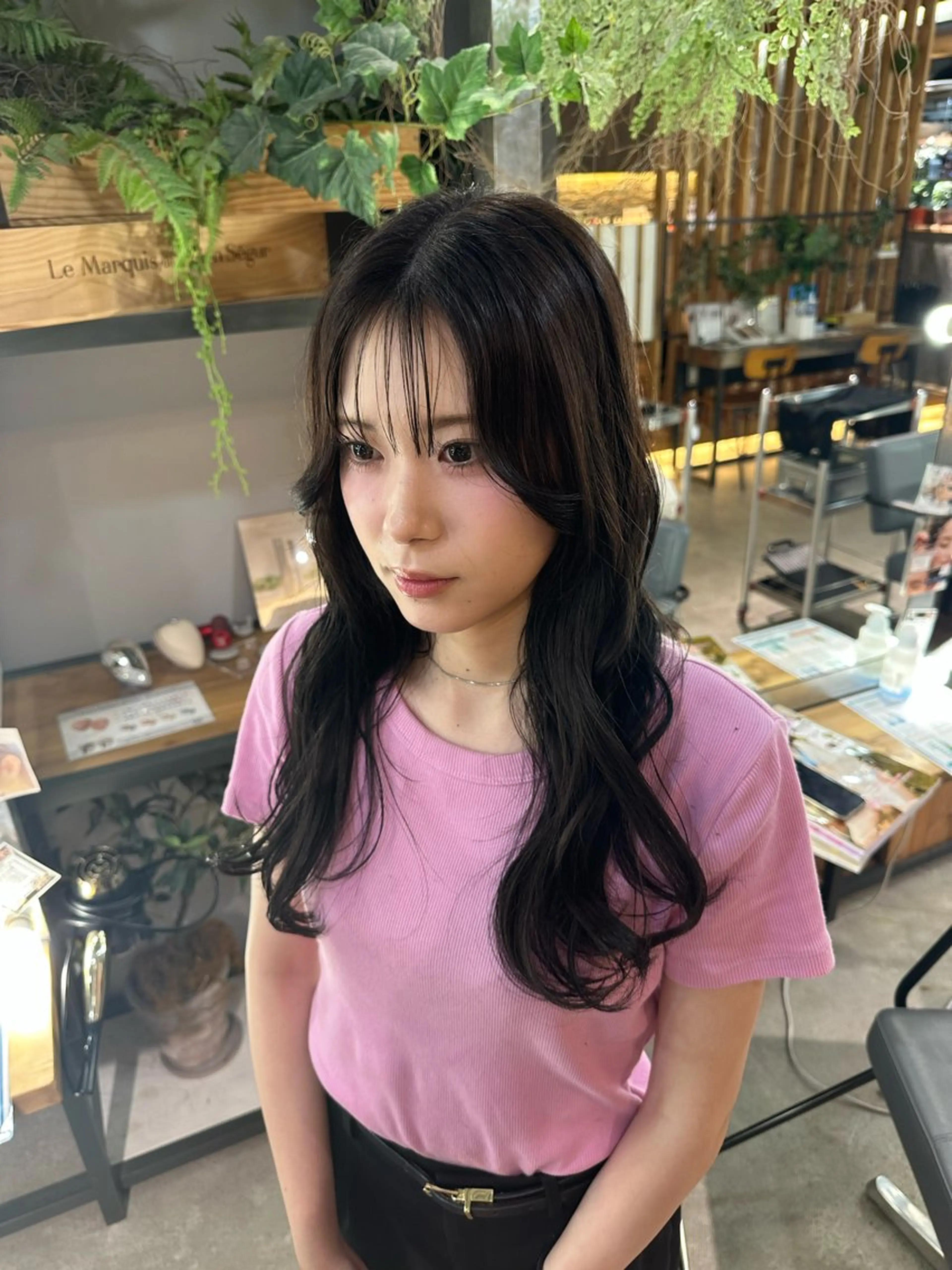 ロング カラー カット ヘアカラー 溜 一太のヘアスタイル